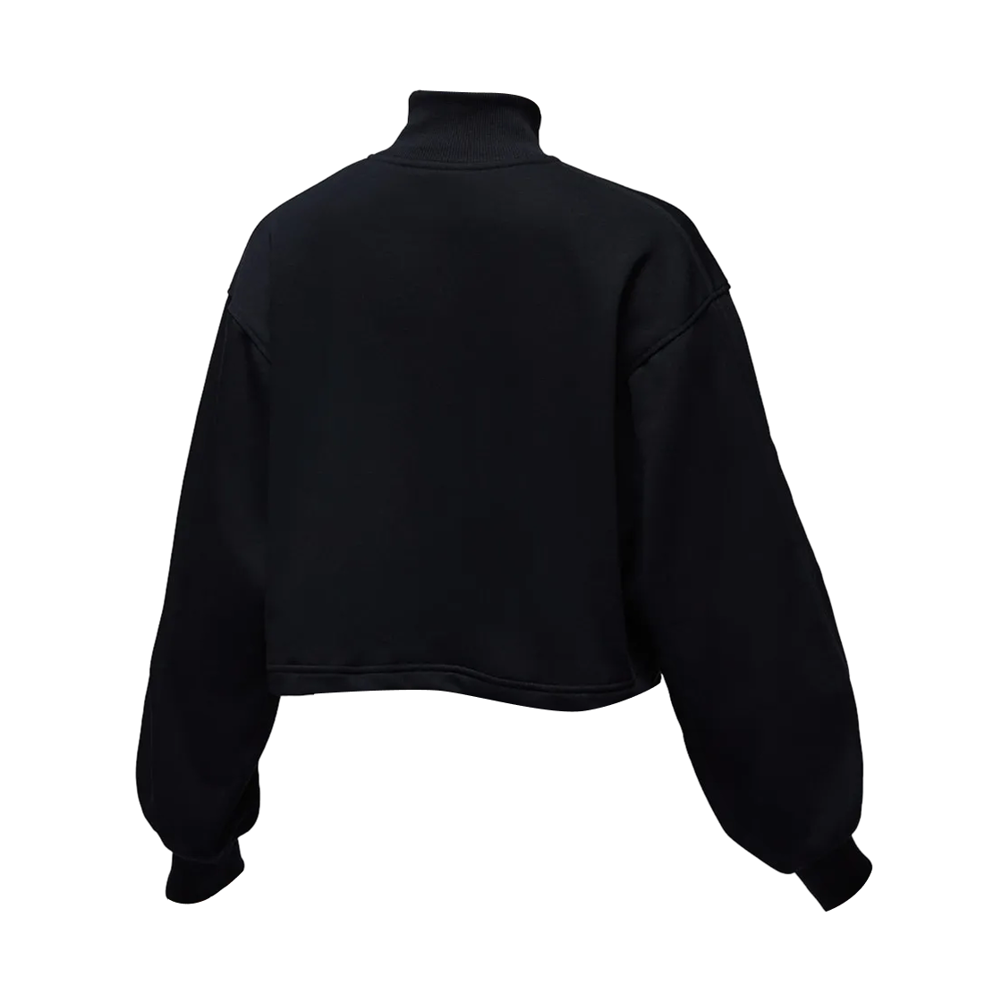 조던 브루클린 플리스 1/4 집 하이크 마이크 탑 블랙 화이트 - 아시아(Jordan Brooklyn Fleece 1/4 Zip Hike Mike Top Black White - Asia) - 2