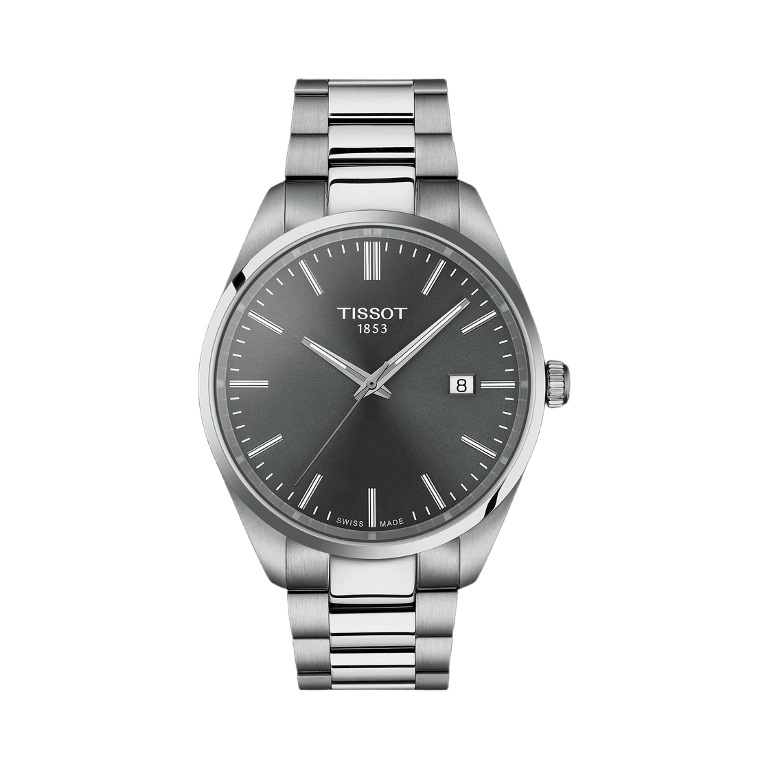 T1504101108100 Tissot PR 100 Quartz 40mm Stainless Steel Grey