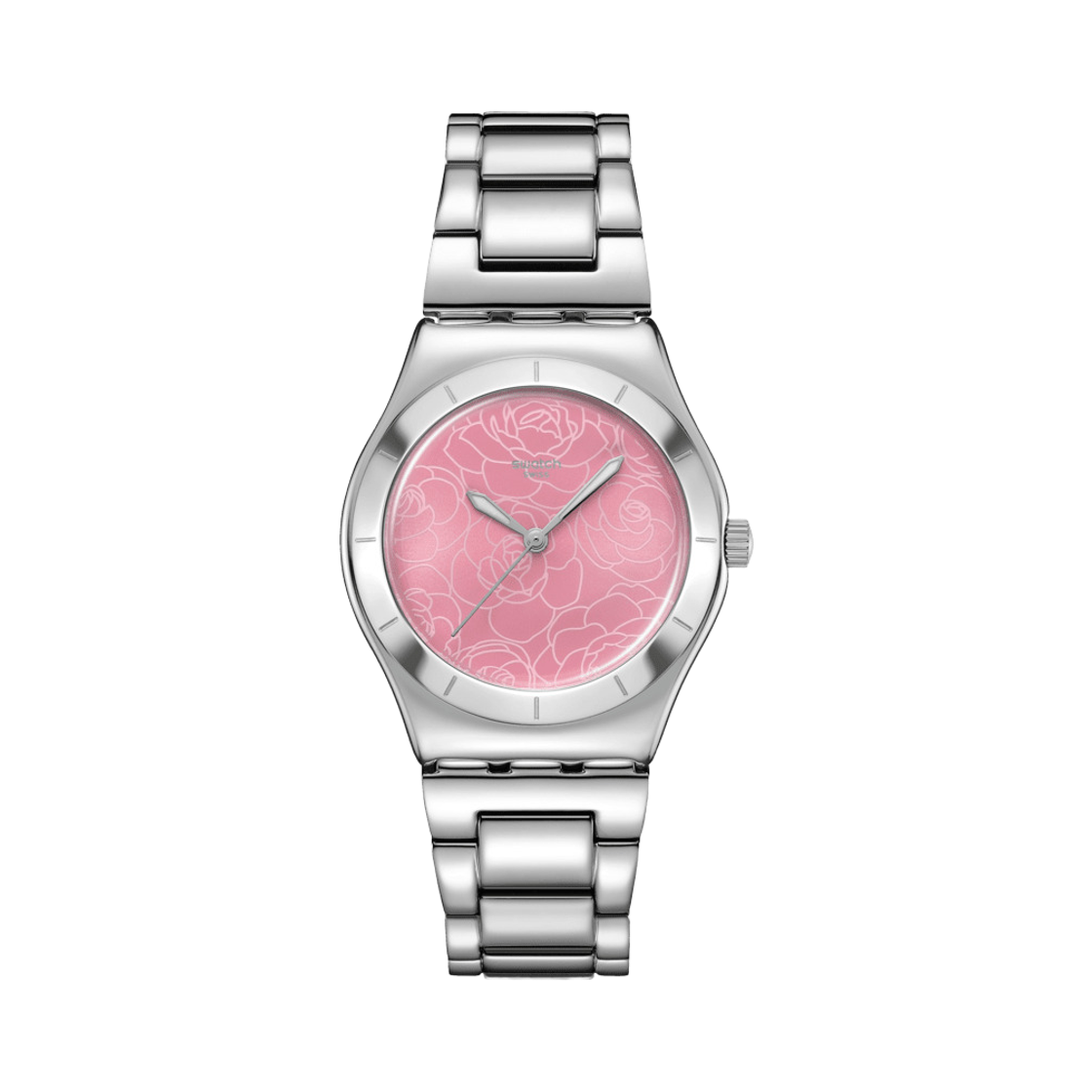 스와치 페탈 참 33mm 쿼츠 실버 핑크(Swatch Petal Charm 33mm Quartz Silver Pink) - 1