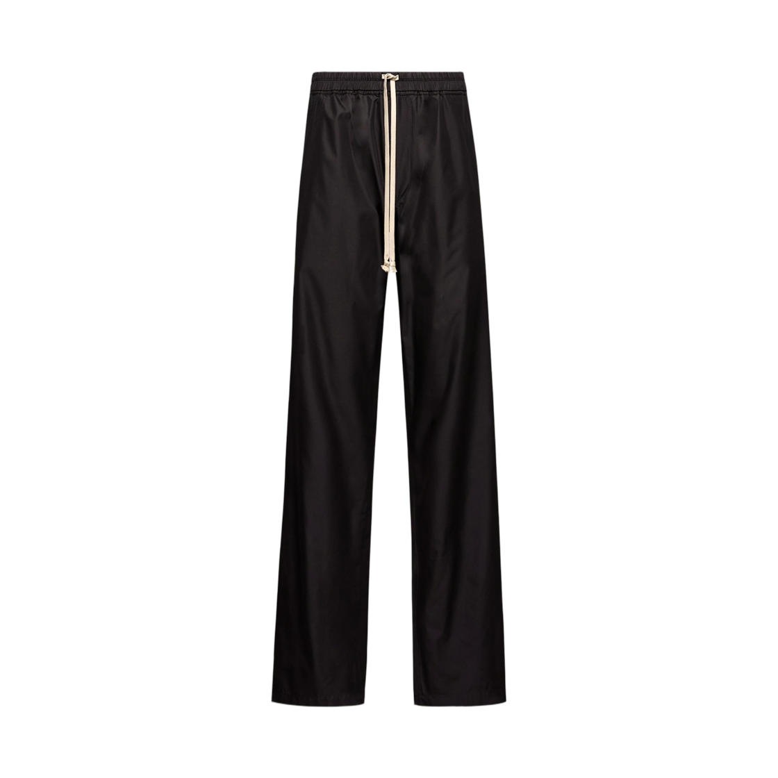 L1-09N-2A00002-M8115-999 Moncler x Rick Owens Straight Leg Taffeta Pants Black - 26SS