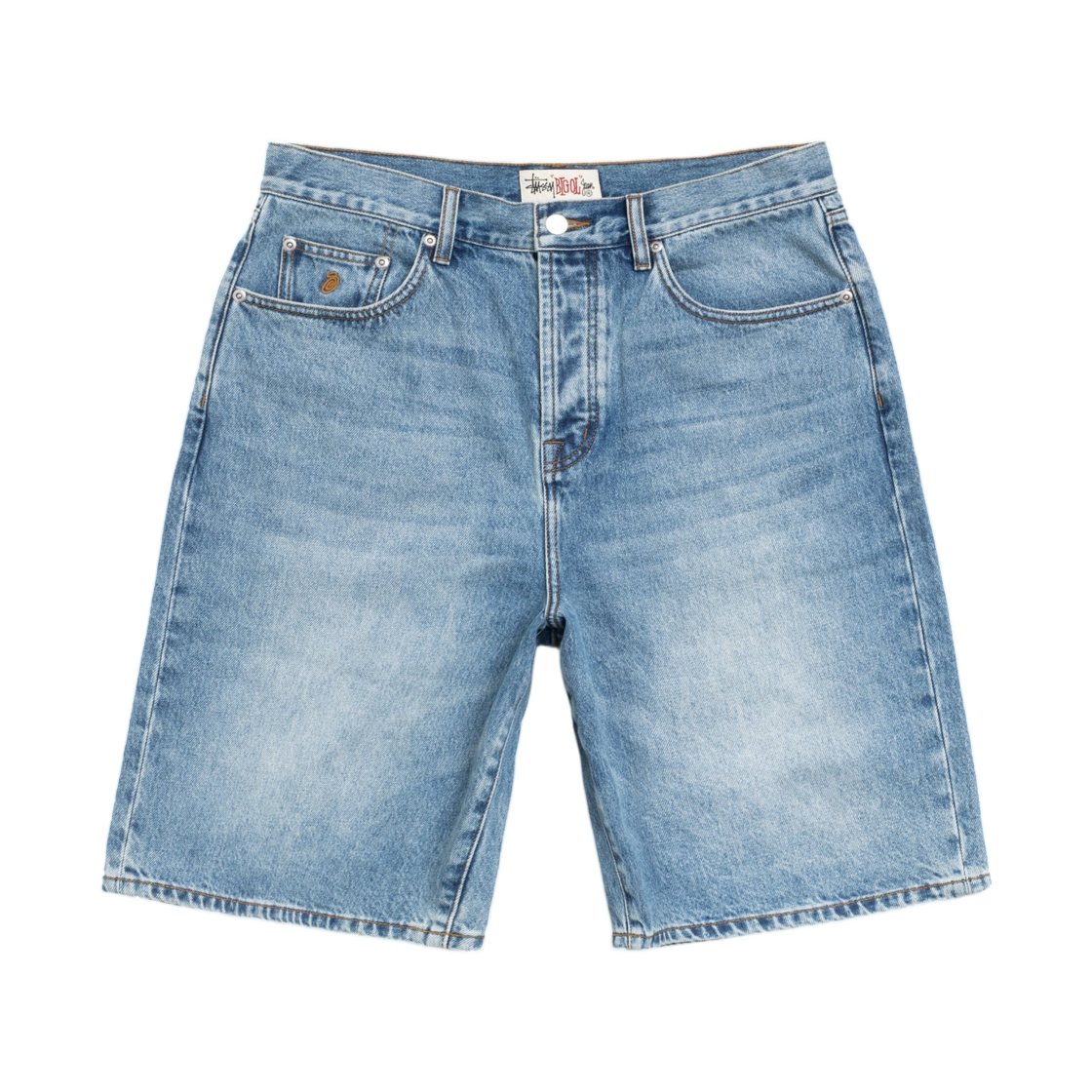 스투시 데님 빅 올 쇼츠 인디고 스톤 워시(Stussy Denim Big OL' Shorts Indigo Stone Wash) - 1