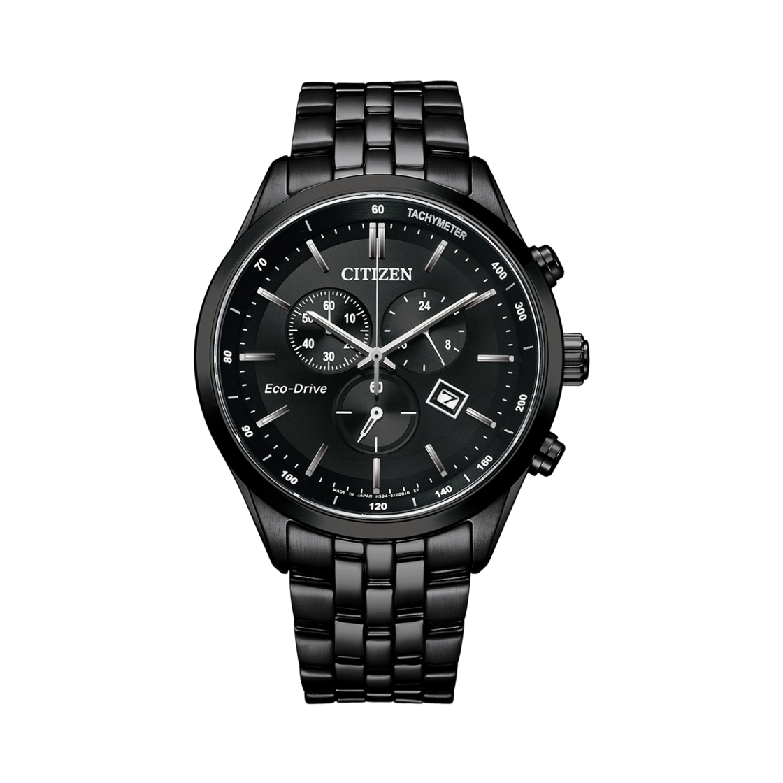 시티즌 에코드라이브 42mm 스테인리스 스틸 IP 블랙(Citizen Eco-Drive 42mm Stainless Steel IP Black) - 1
