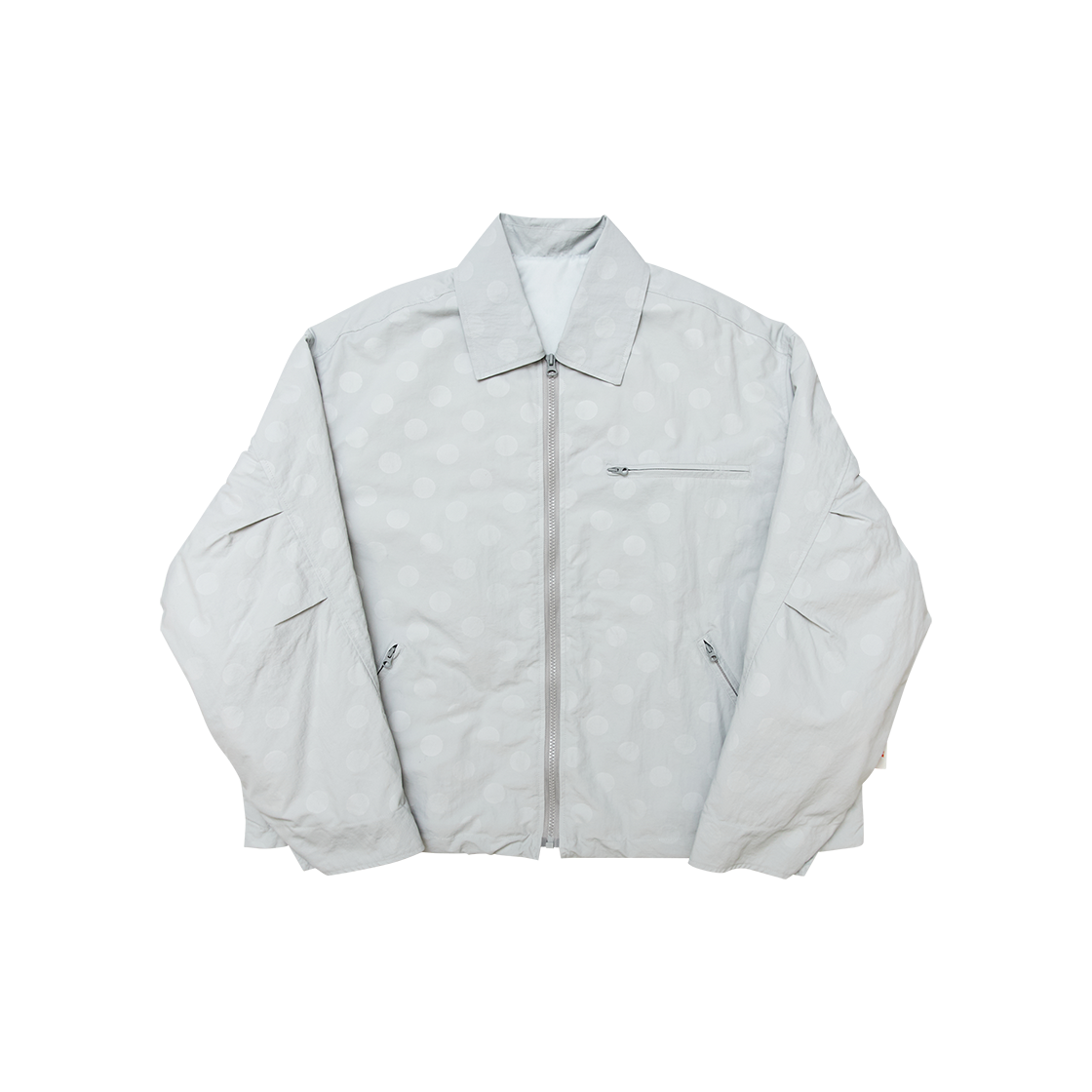 고트 도트 패딩 워크 자켓 그레이(GORT Dot Padding Work Jacket Grey)