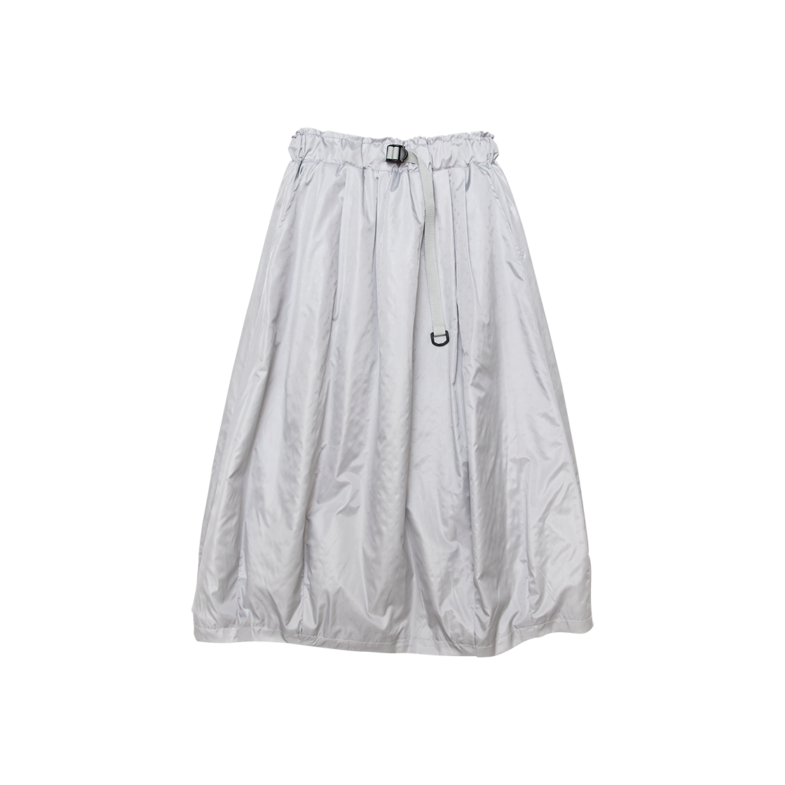 G74303_GR GORT Dot Padding Balloon Skirt Grey