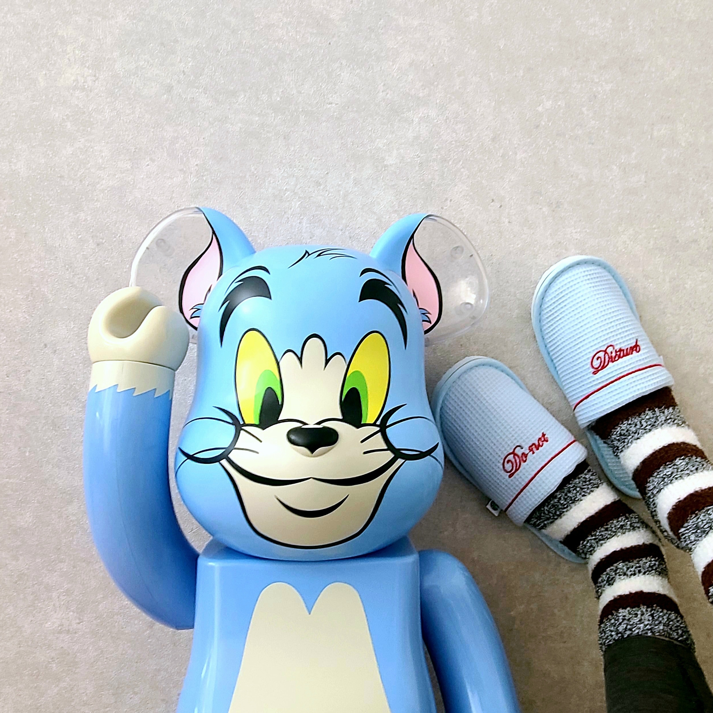 Starbucks Room Shoes Sky Blue 착용 스타일