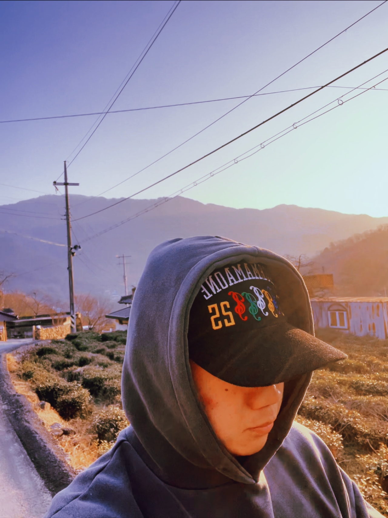 Peaceminusone x 2025 MAMA Awards Peacemamaone Cap Mesh 착용 스타일 - 1