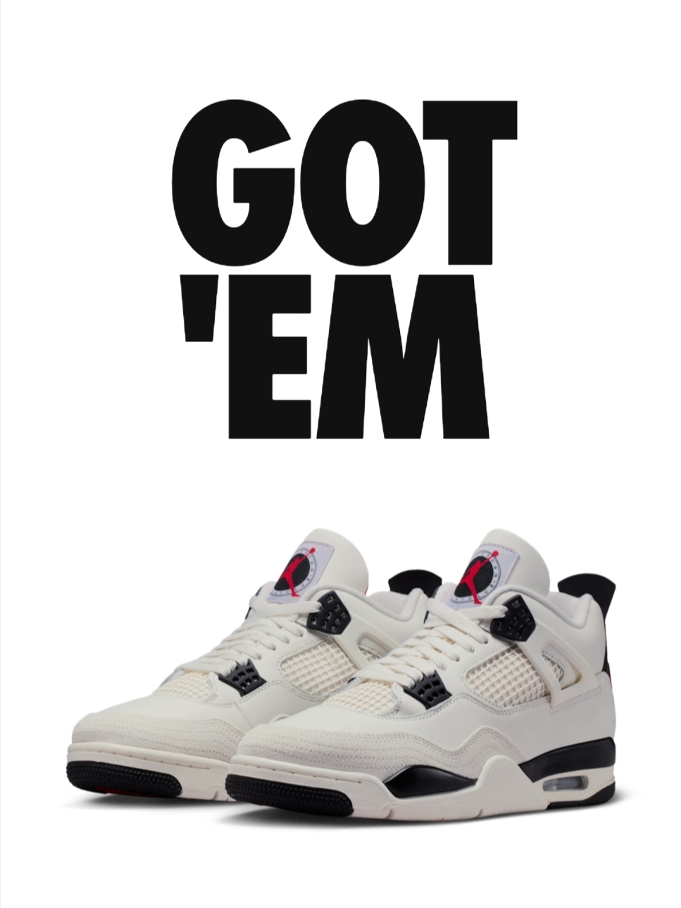 Jordan 4 Flight Club Sail and Black 착용 스타일