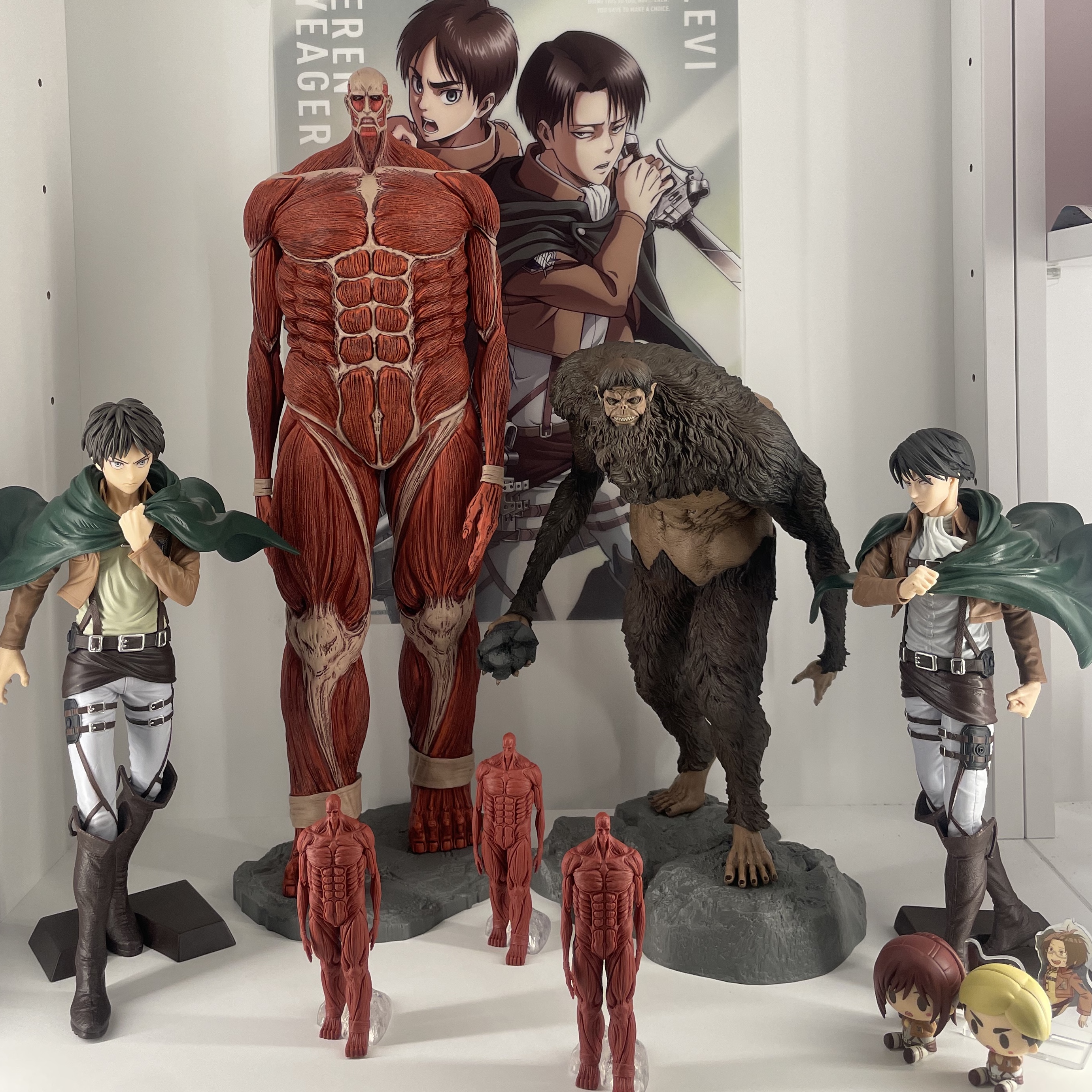 Bandai Ichiban Kuji Attack On Titan I'll Take Down The Beast Titan Last One Prize Colossal Titan MEGAIMPACT, Bandai Ichiban Kuji Attack On Titan I'll Take Down The Beast Titan A Prize Beast Titan MEGAIMPACT 착용 스타일