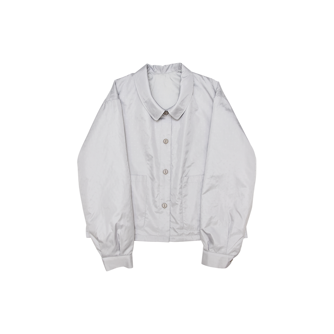 G74203_GR (W) GORT Dot Padding Work Short Jacket Grey