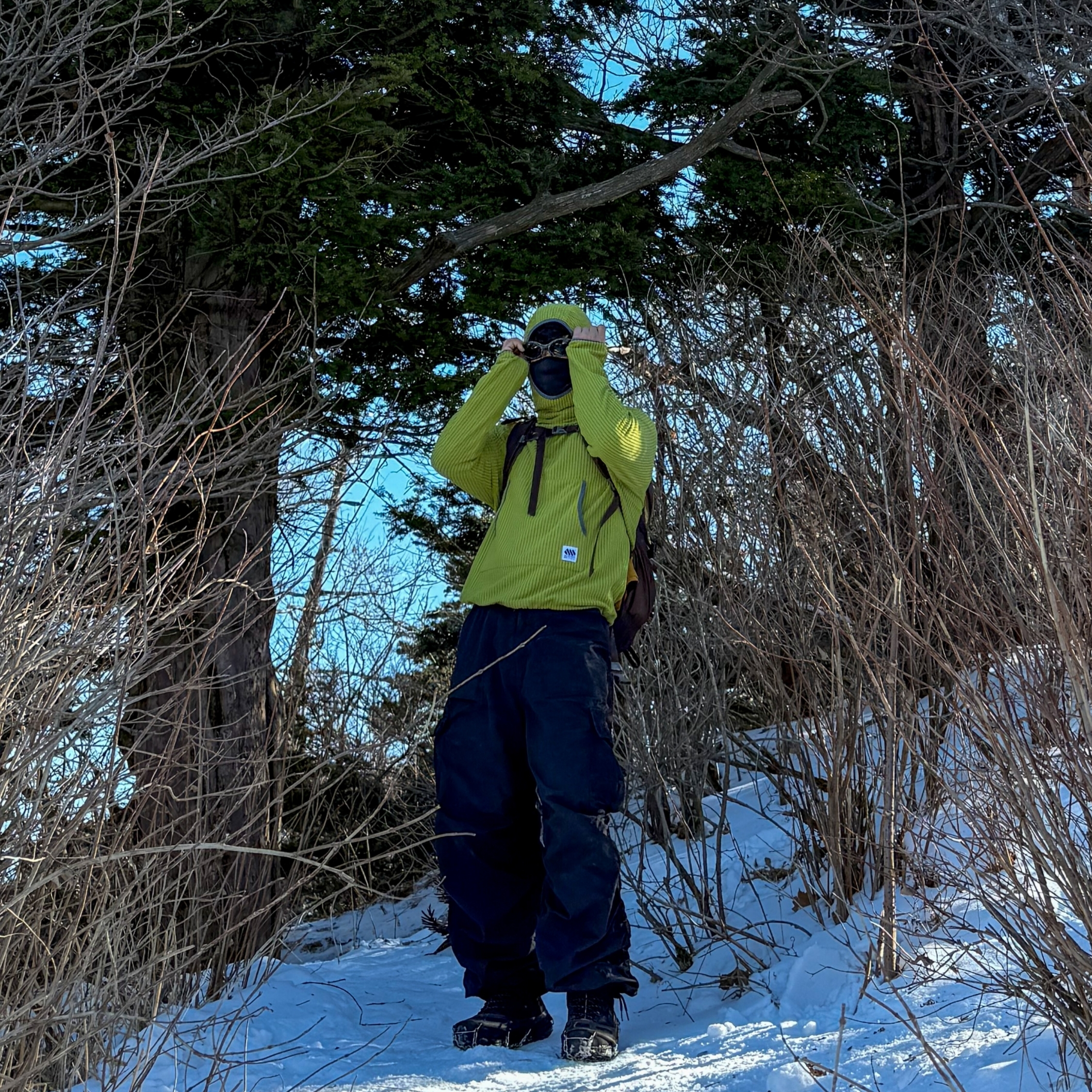 Oakley Eye Jacket Redux Matte Black Frame Prizm Grey Lenses High Bridge Fit, Arc'teryx Squamish Hoody Soulsonic 착용 스타일 - 2