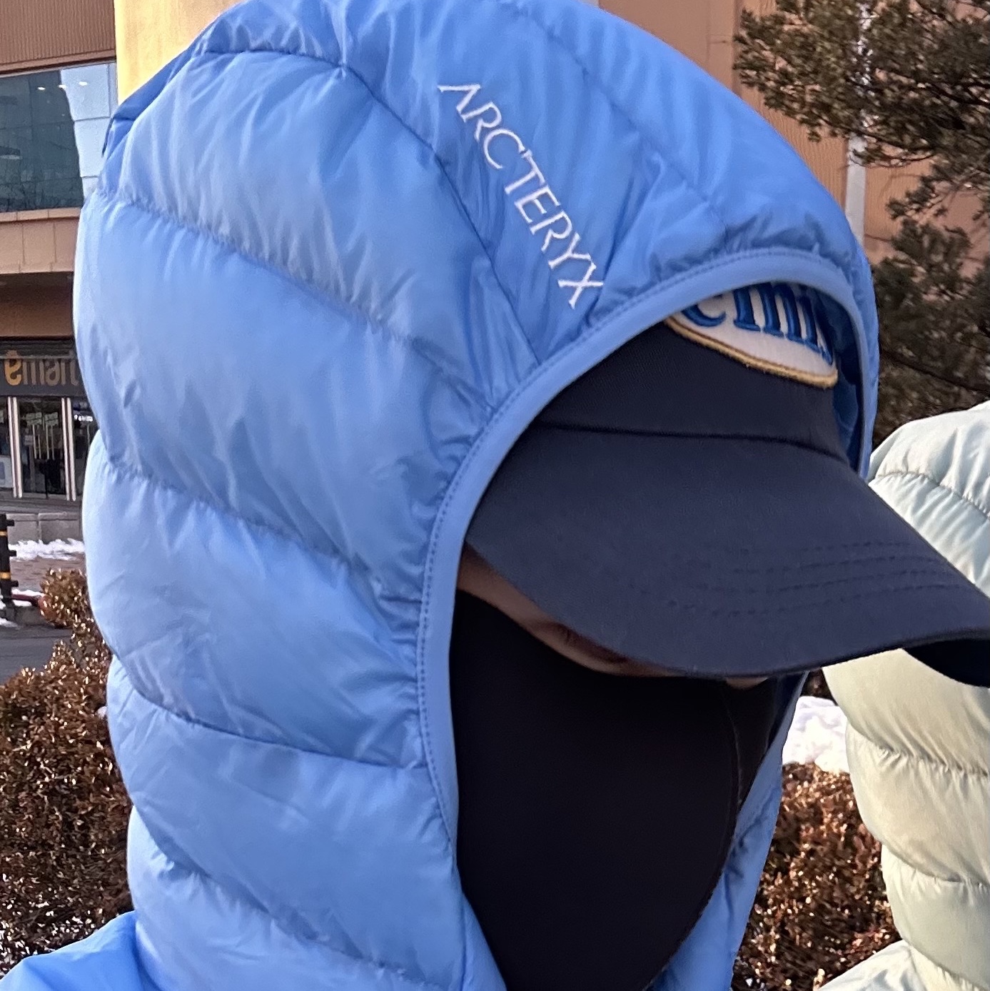 (W) Arc'teryx Cerium Hoody Glacial 착용 스타일