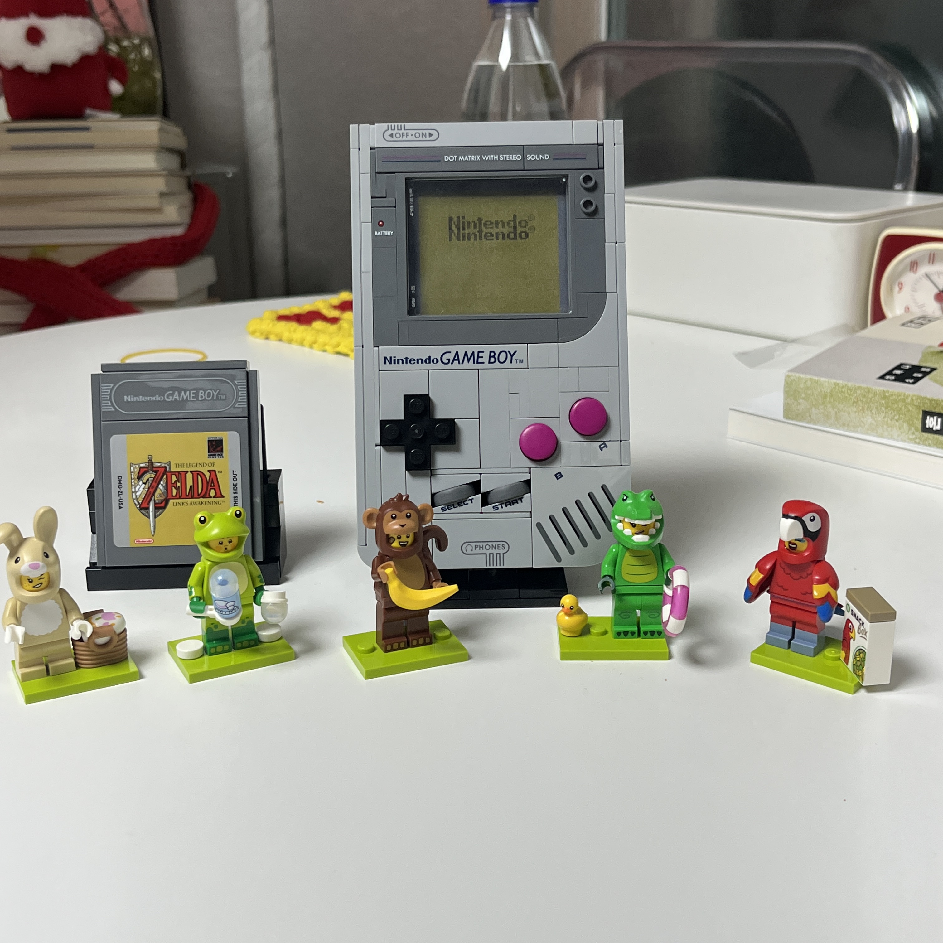 Lego Super Mario Game Boy 착용 스타일