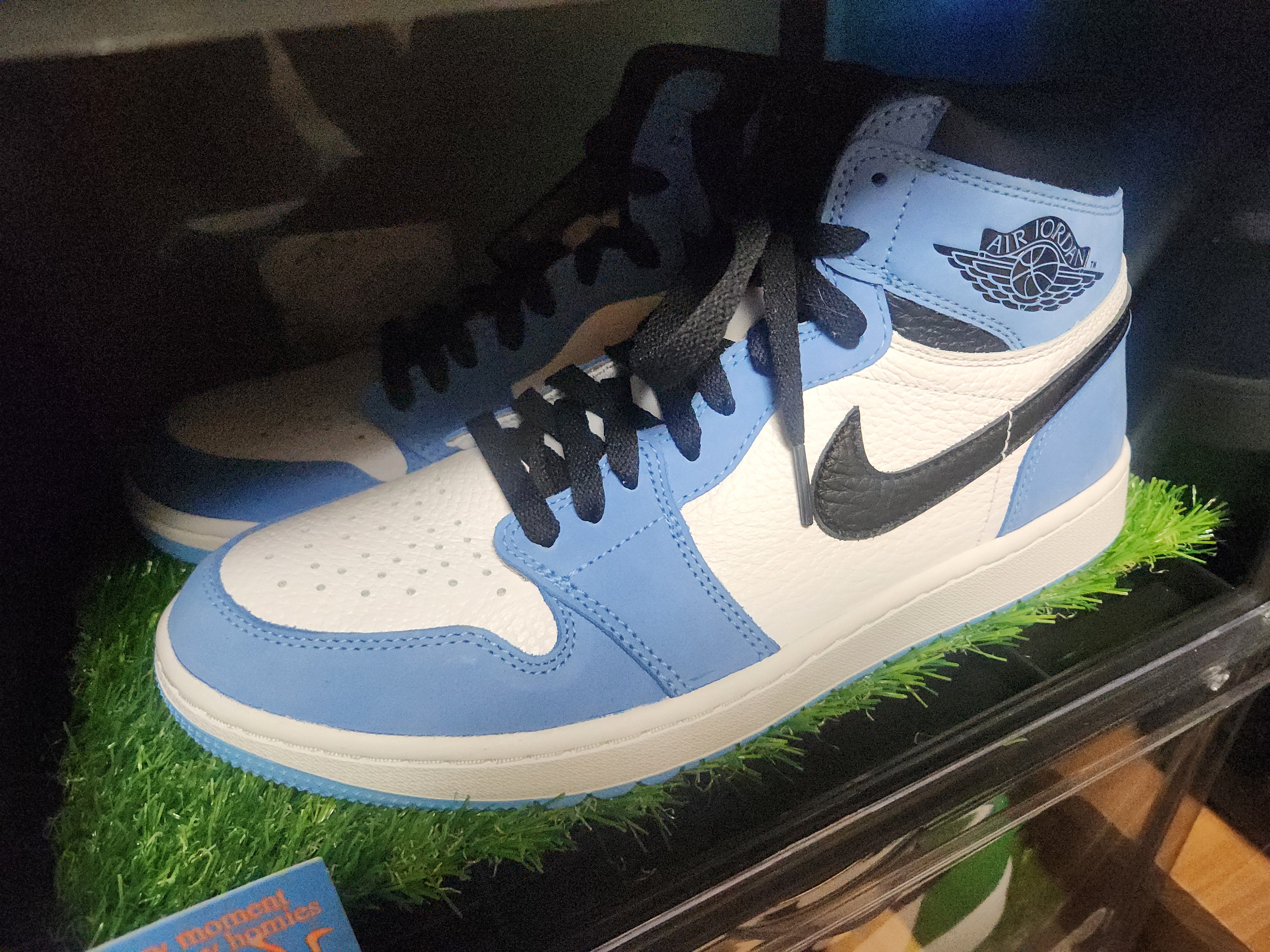 Jordan 1 High Golf University Blue 착용 스타일