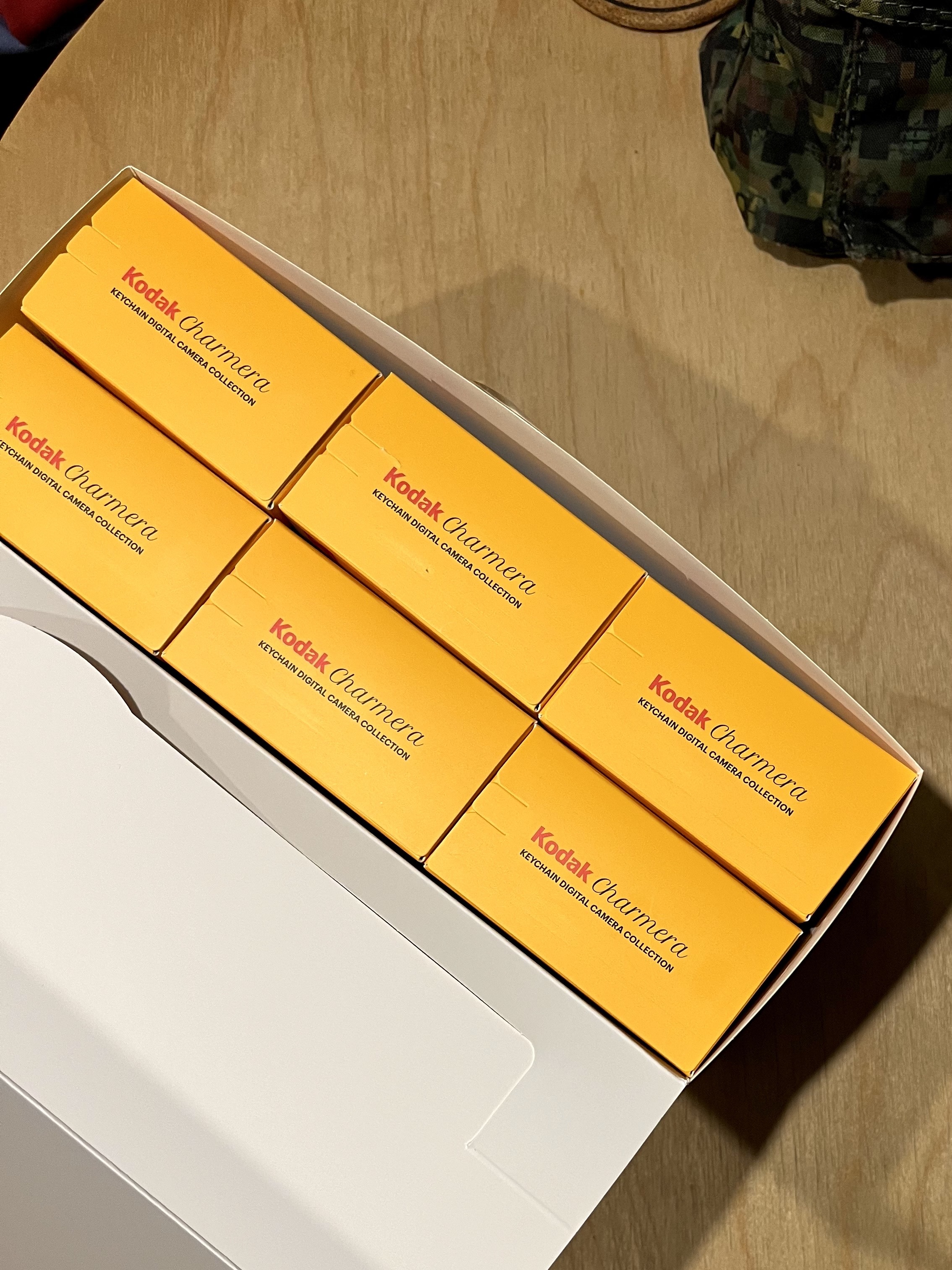 Kodak Charmera Key Chain Film Camera Sealed Case Whole Set (6 Blind Box/Korean Ver.), Kodak Charmera Key Chain Film Camera Sealed Case (1 Blind Box) 착용 스타일