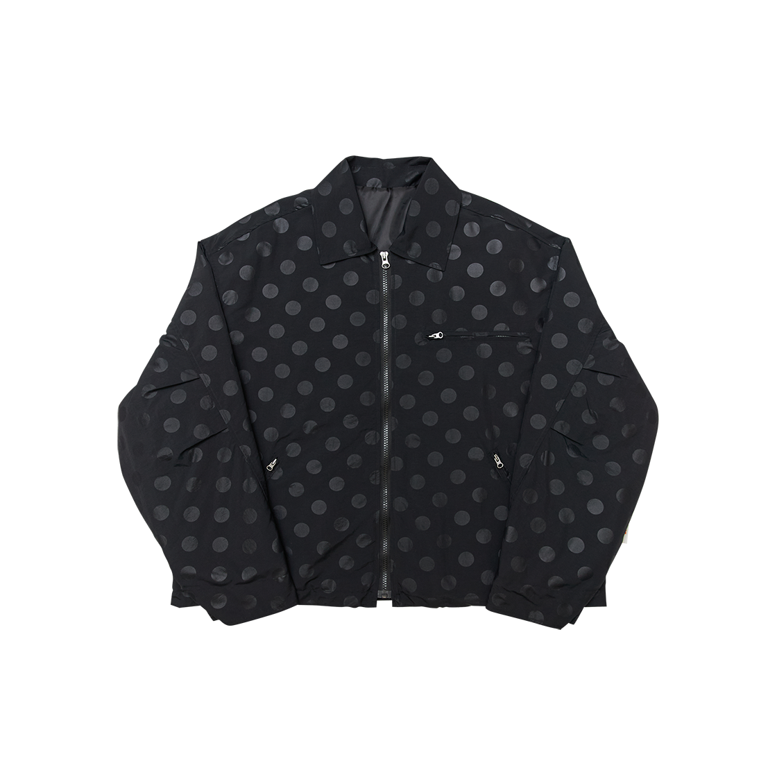 G74103_BK GORT Dot Padding Work Jacket Black