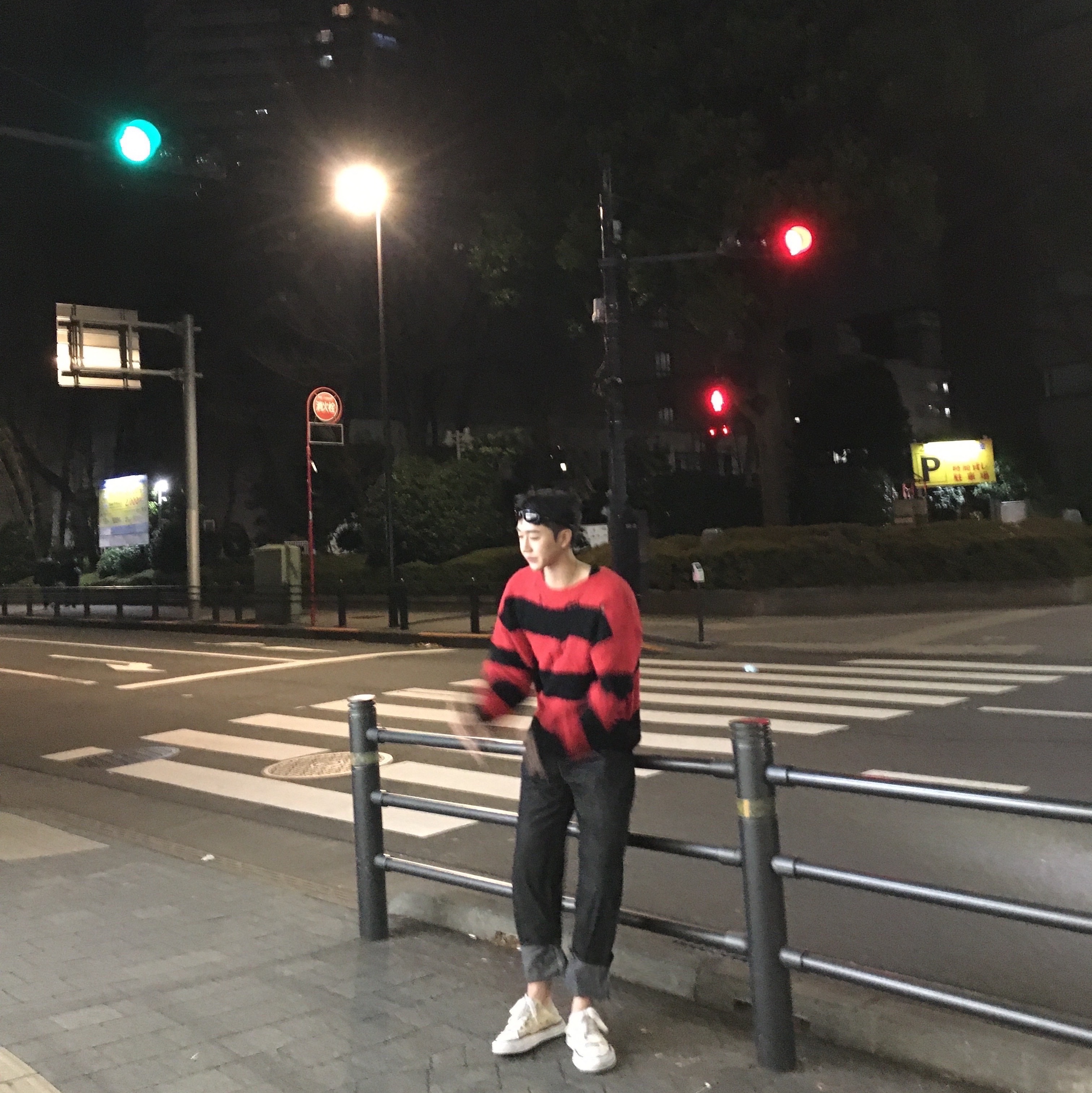 Oakley Eye Jacket Redux Matte Black Frame Prizm Grey Lenses High Bridge Fit, Maison Mihara Yasuhiro Peterson OG Sole Canvas Low-top Sneakers Natural 착용 스타일 - 1