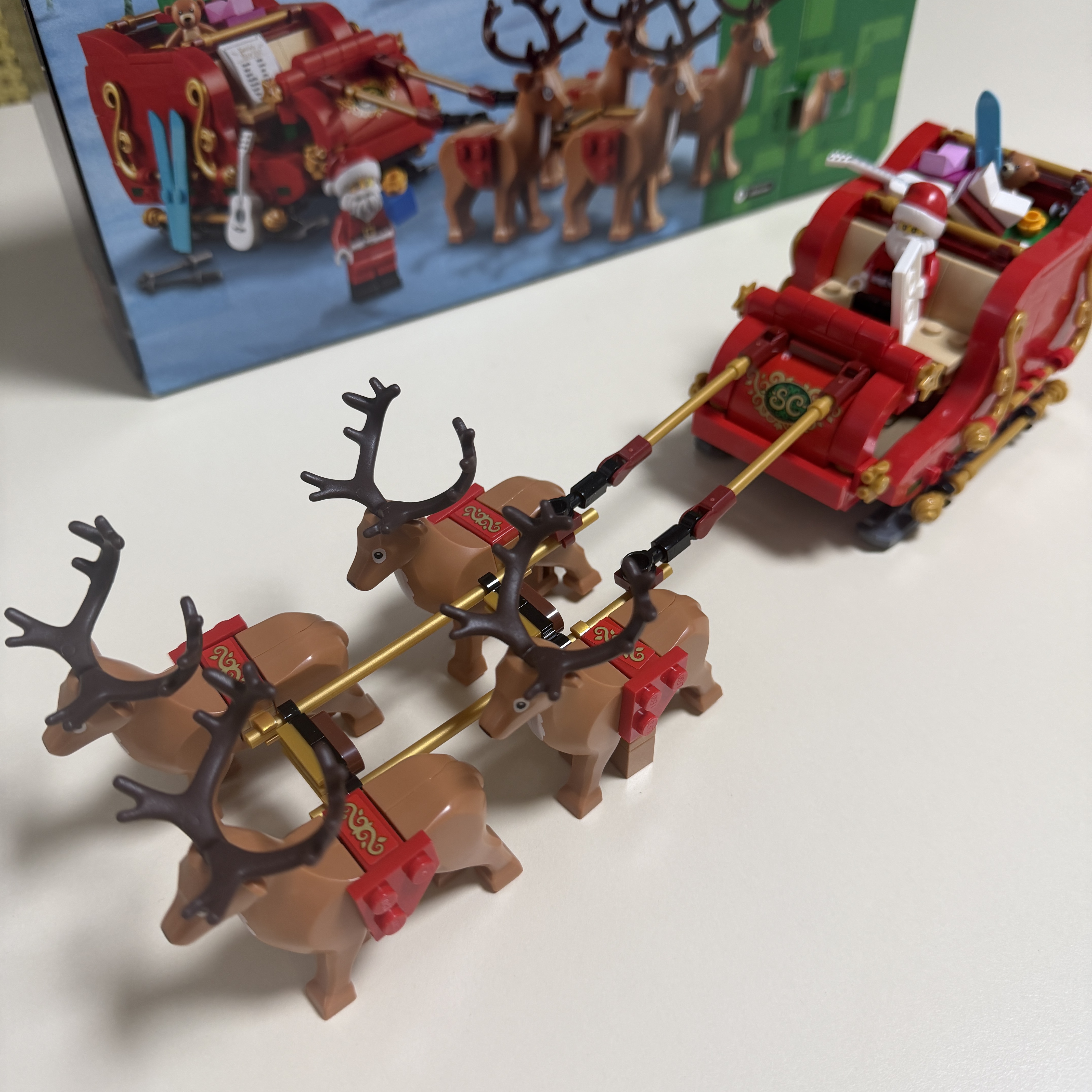 Lego Santa’s Sleigh 착용 스타일