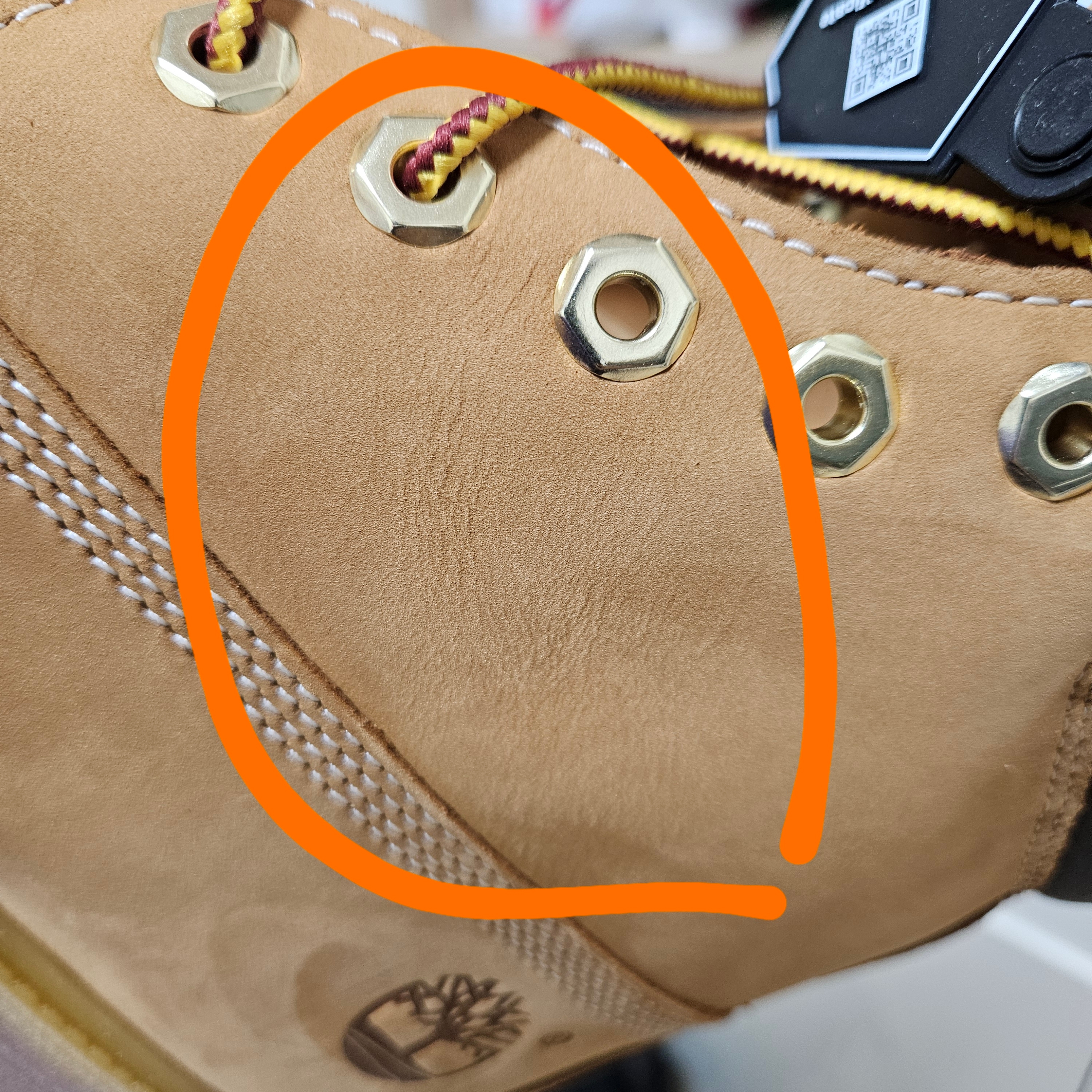 Timberland Premium 6 inch Waterproof Boot Wheat Nubuck - Wide 착용 스타일 - 1
