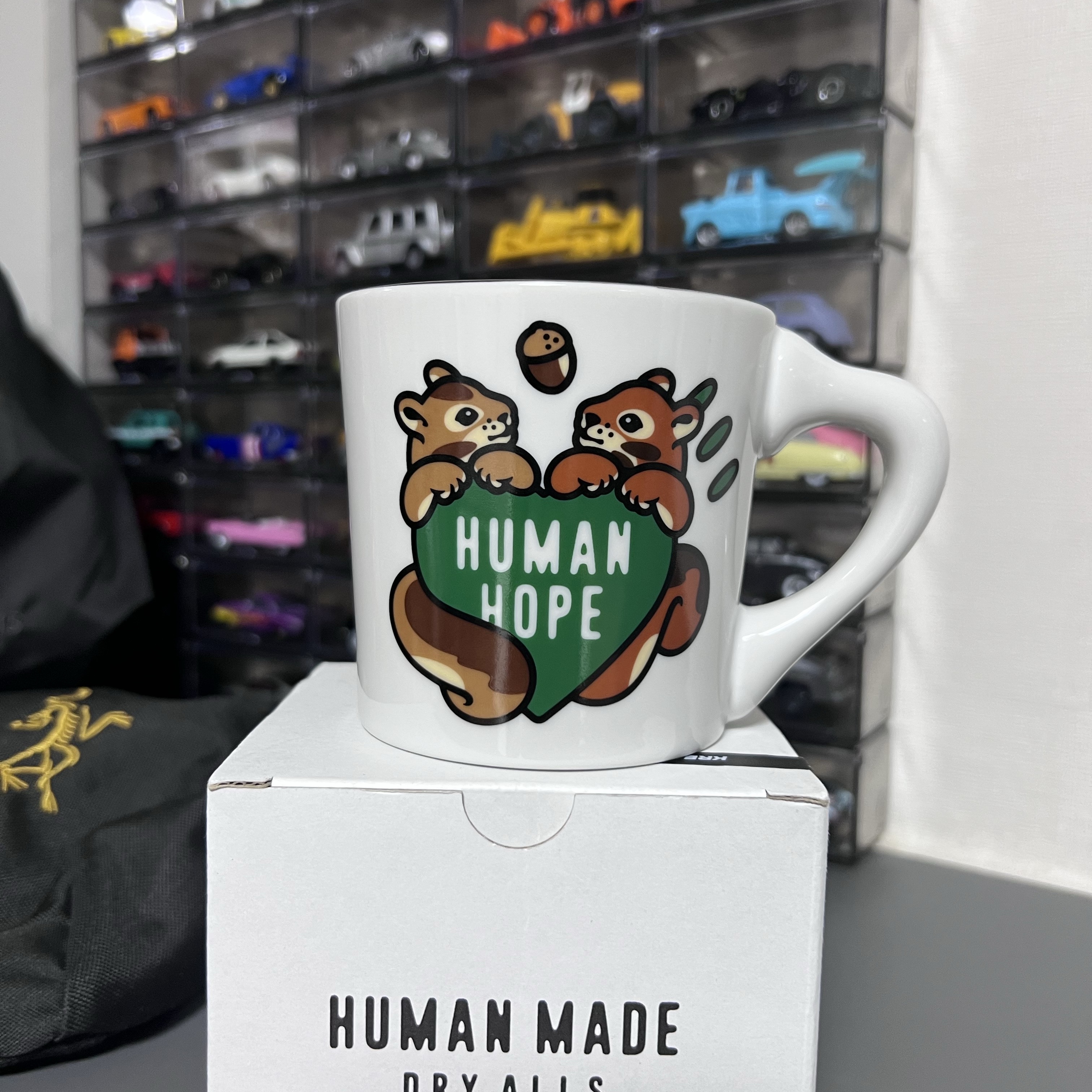 Human Made Human Hope Coffee Mug White 착용 스타일 - 1