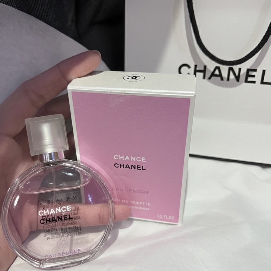Chanel Chance Eau Tendre Eau De Toilette 35ml 착용 스타일