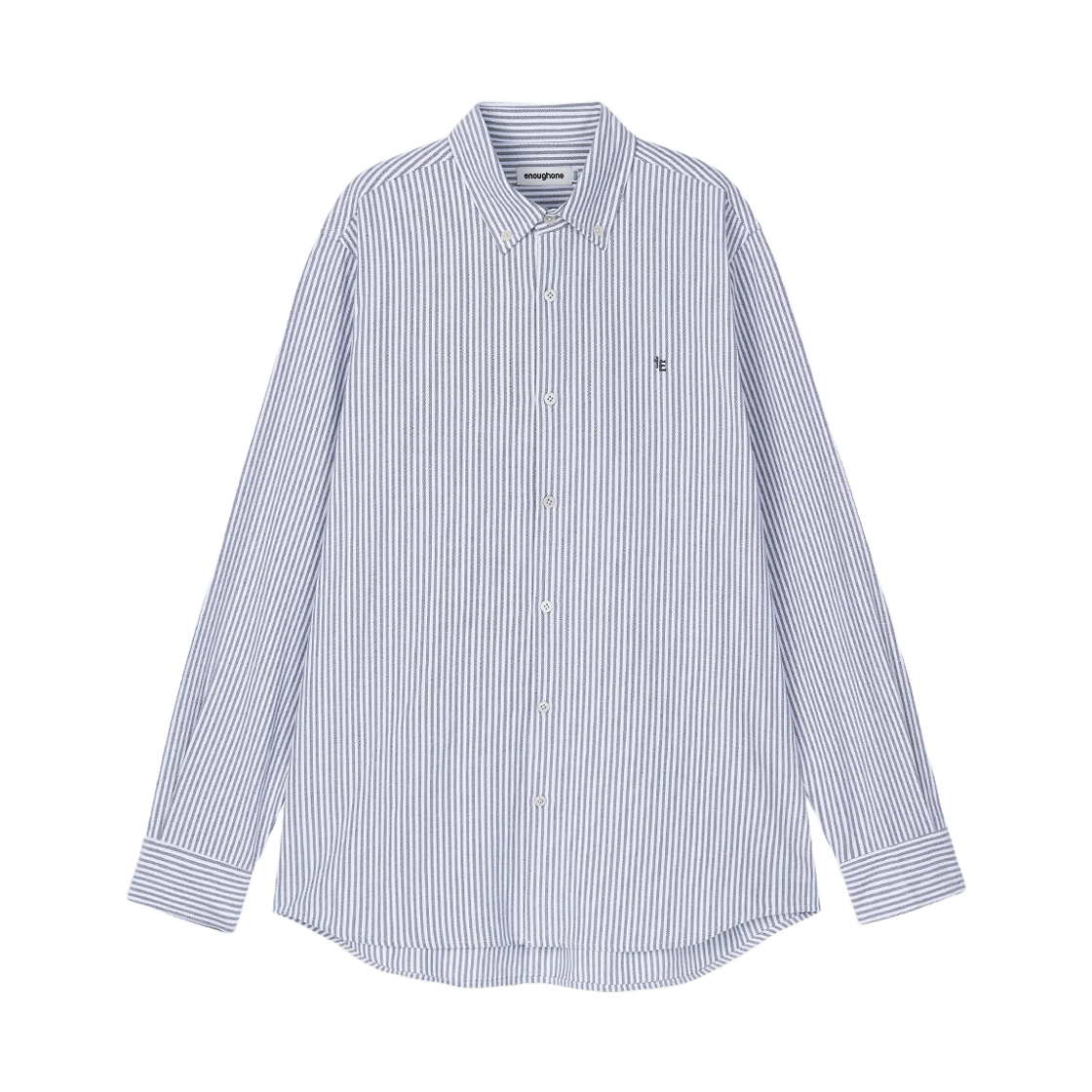 EO2503MSH01GS EnoughOne Daily Oxford Shirts In Gray Stripe