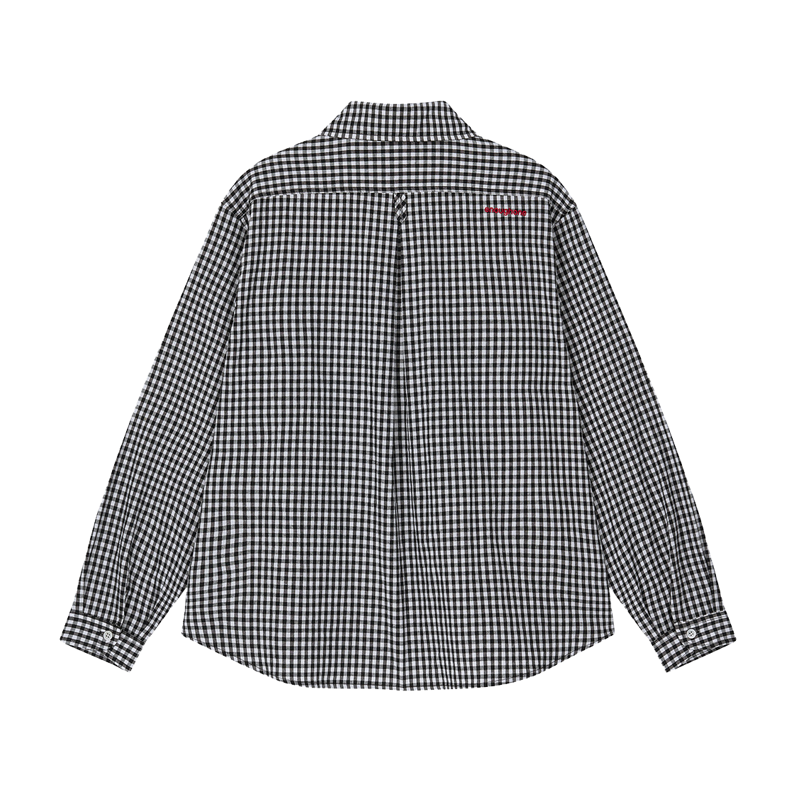 이너프원 데일리 워크 셔츠 인 블랙 체크(EnoughOne Daily Work Shirts In Black Check) - 2