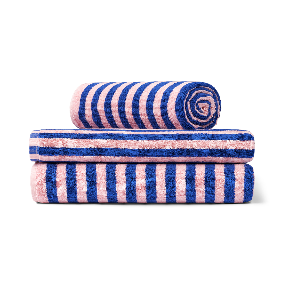 DK0018 [3% 적립] PASCH ATELIER BONGUSTA Naram Hand Towel - Dazzling blue & Rose