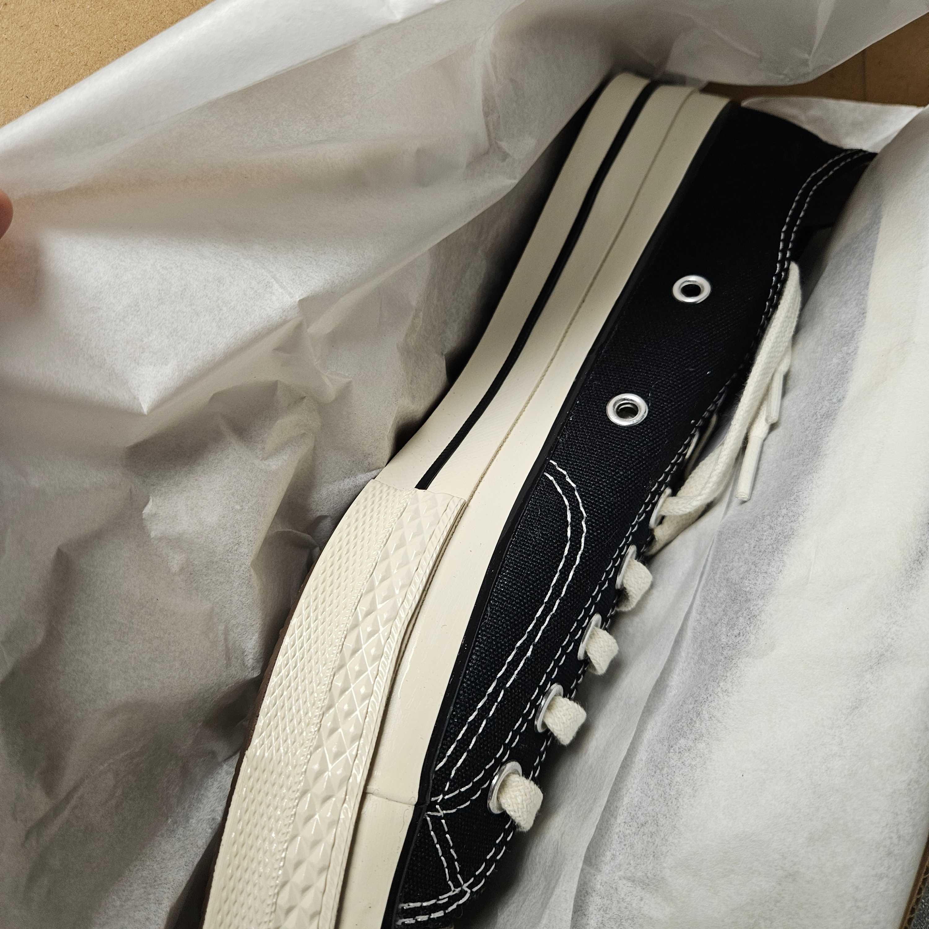 Converse Chuck 70 Ox Black - Standard 착용 스타일
