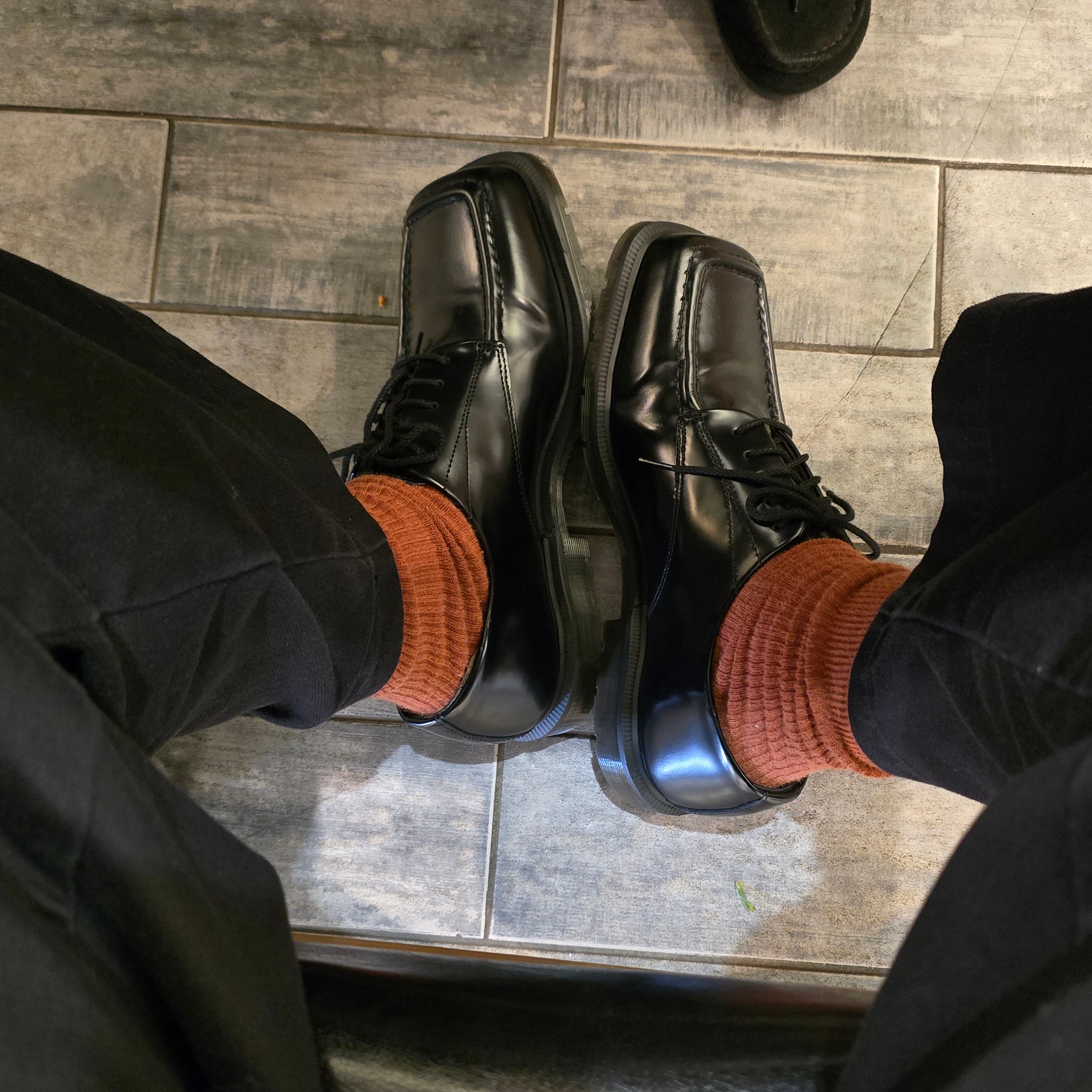 Dr. Martens Durrow 5i Black 착용 스타일