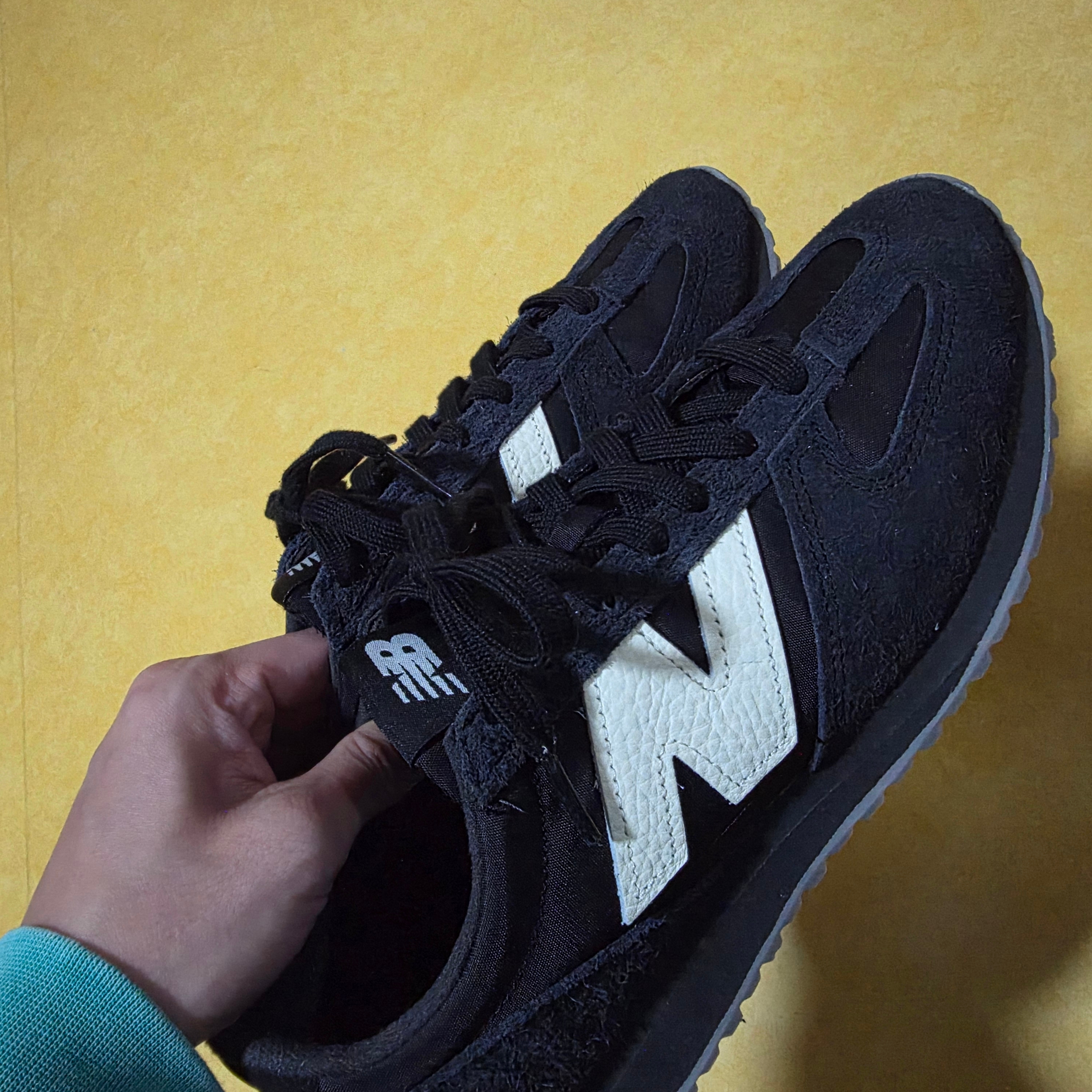 New Balance x Junya Watanabe Man 471 Black 착용 스타일 - 1