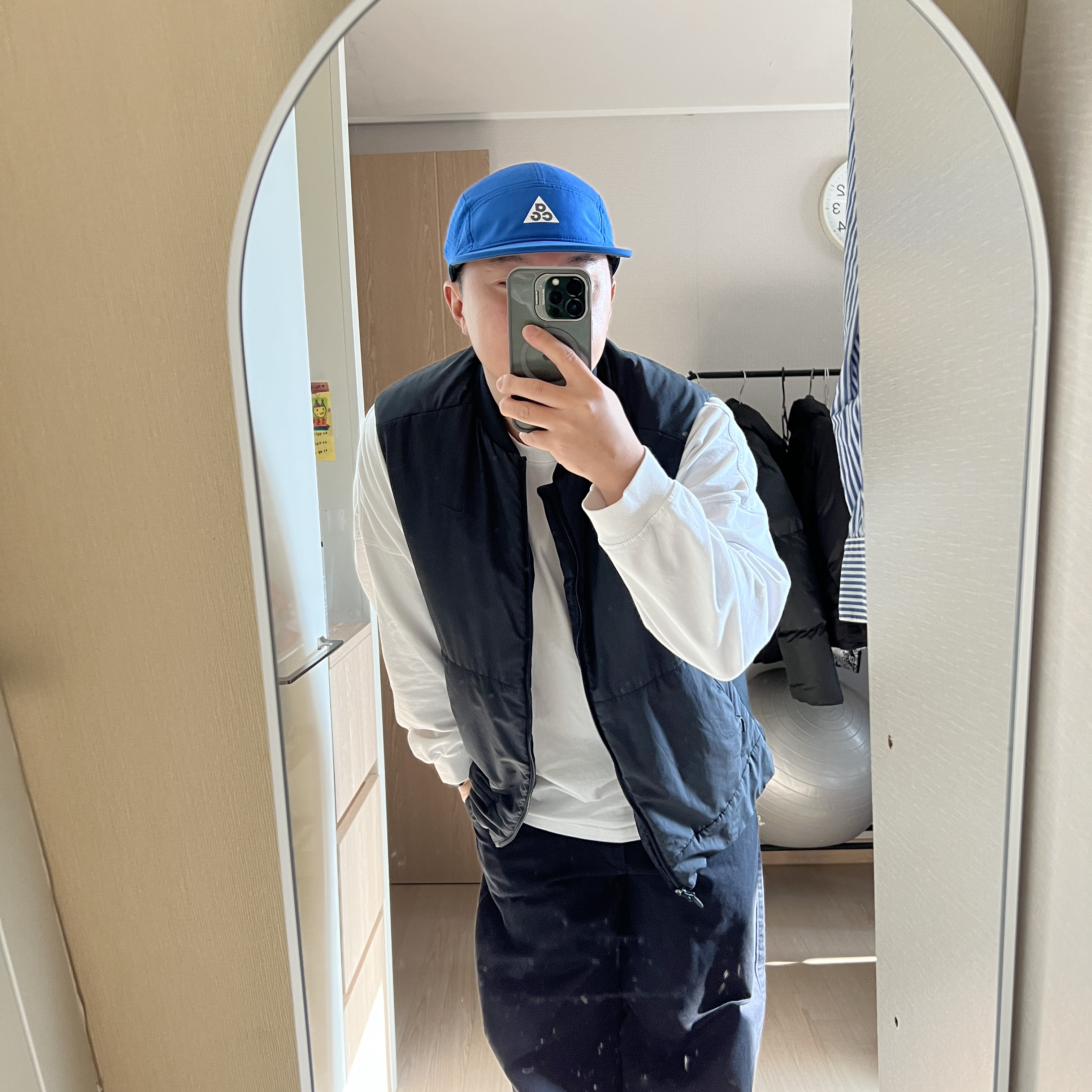 Nike ACG Fly Cap Game Royal 착용 스타일