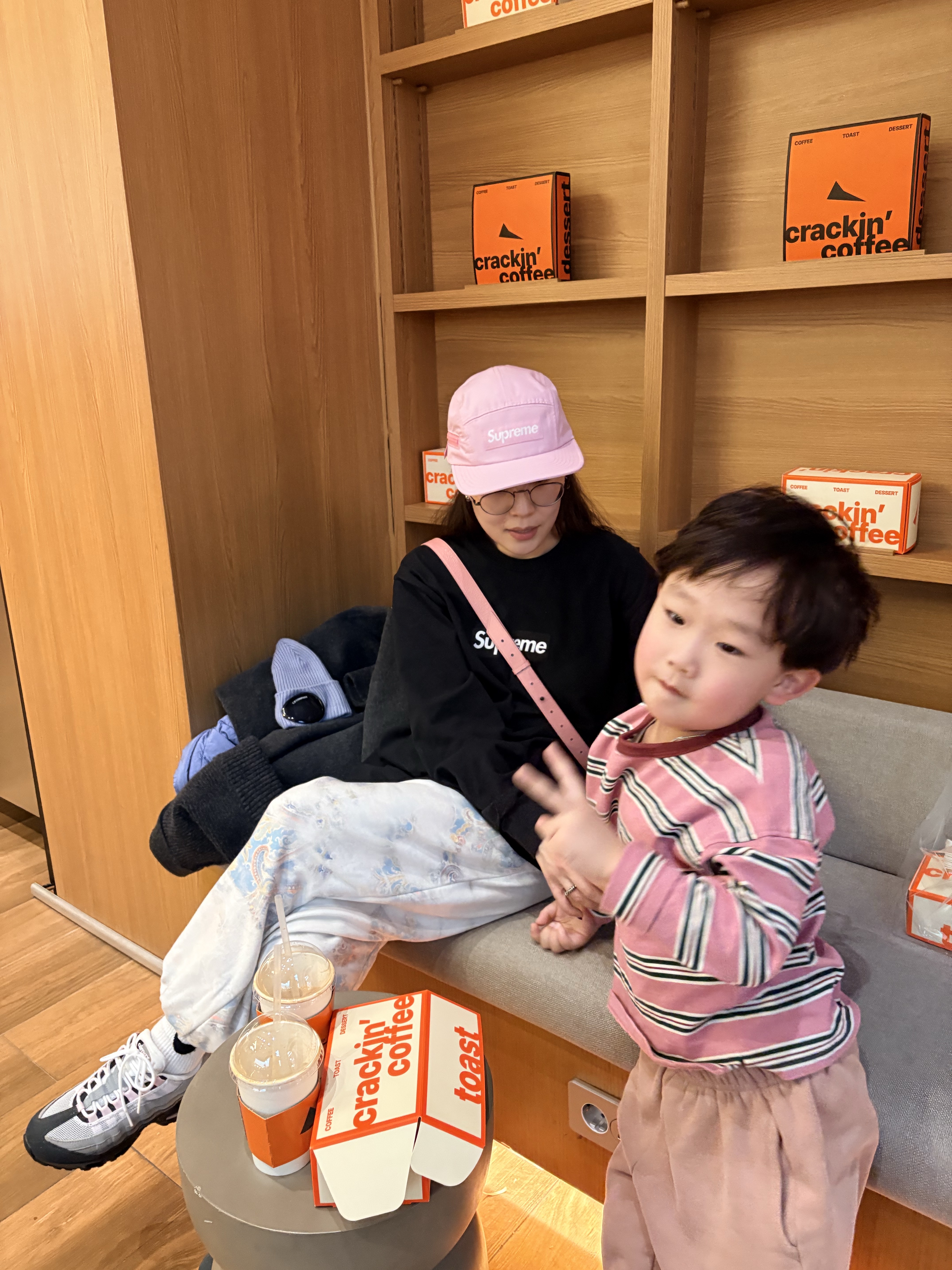 Supreme Box Logo L/S T-Shirt Black - 20FW, (W) Nike Air Max 95 Pink Foam 착용 스타일 - 2