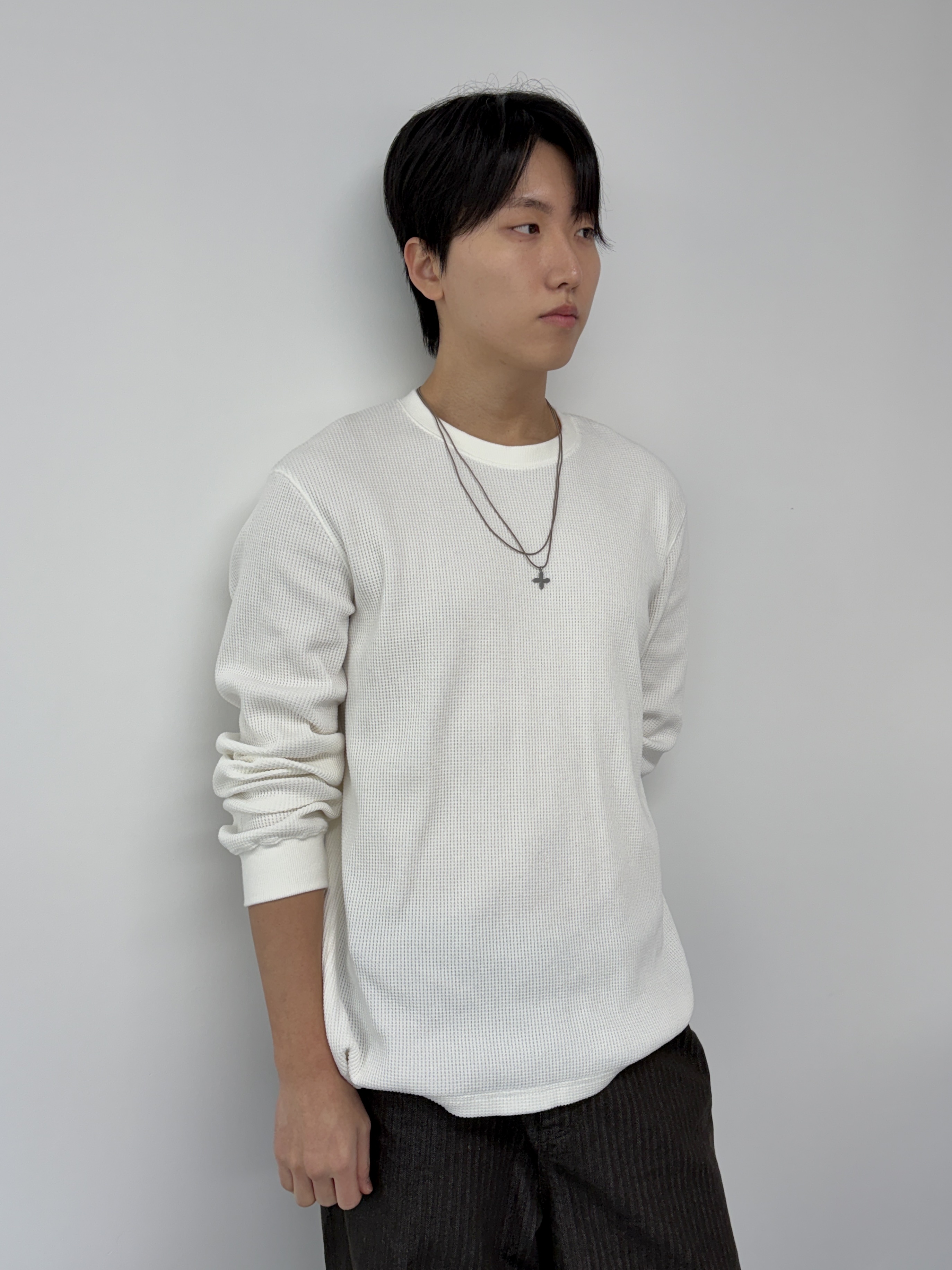 Riomeu Layer String Necklace 착용 스타일 - 4