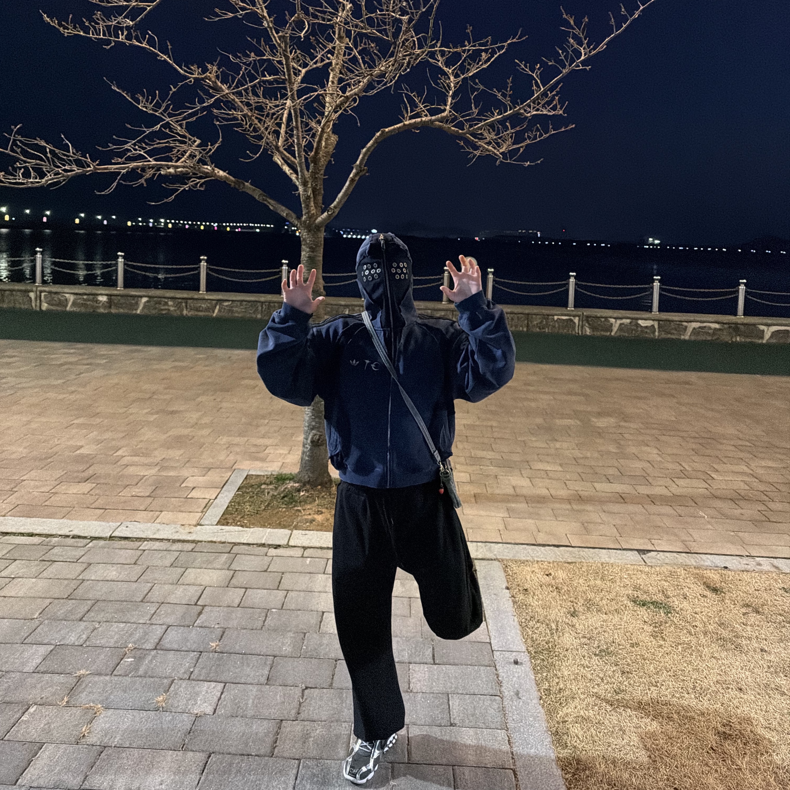Adidas x Thug Club Teamgeist Sweat Hooded Zip Up Night Indigo - KR Sizing, Nike x Stussy Air Zoom Spiridon Cage 2 Pure Platinum 착용 스타일 - 2