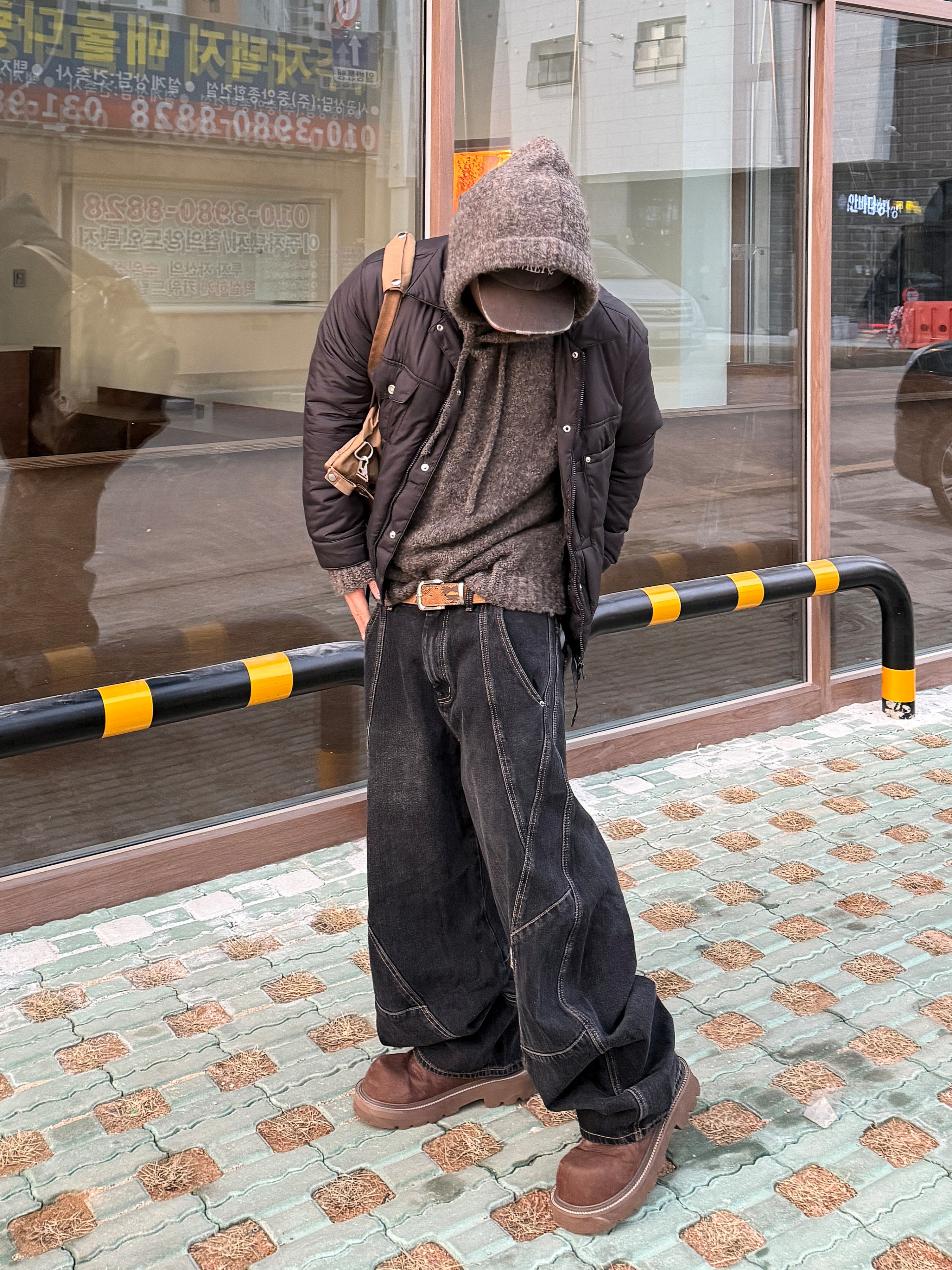 SOULESURES BOLD BELUGA Espresso Brown 착용 스타일 - 3