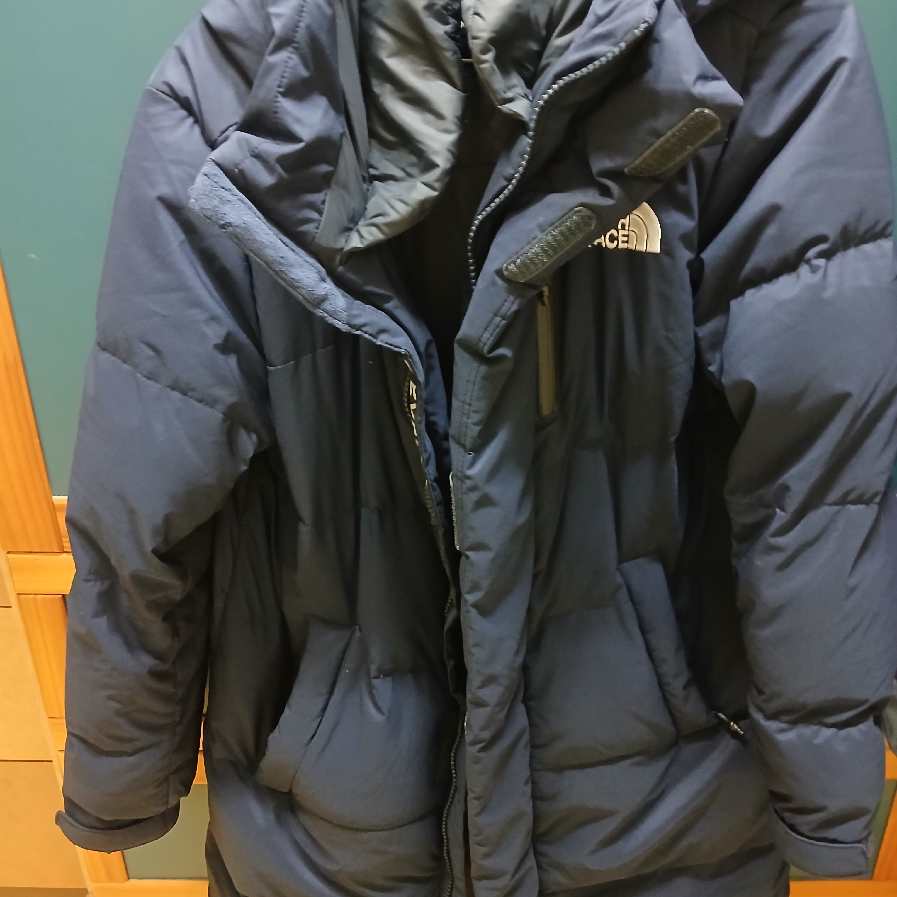 The North Face Act Free Ex Hybrid Down Coat Black - 25FW 착용 스타일 - 1