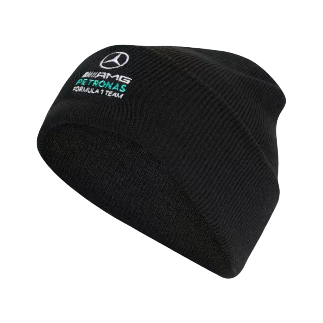 아디다스 x 메르세데스 AMG 페트로나스 F1 팀 DNA 비니 블랙 화이트(Adidas x Mercedes AMG Petronas F1 Team DNA Beanie Black White) - 1