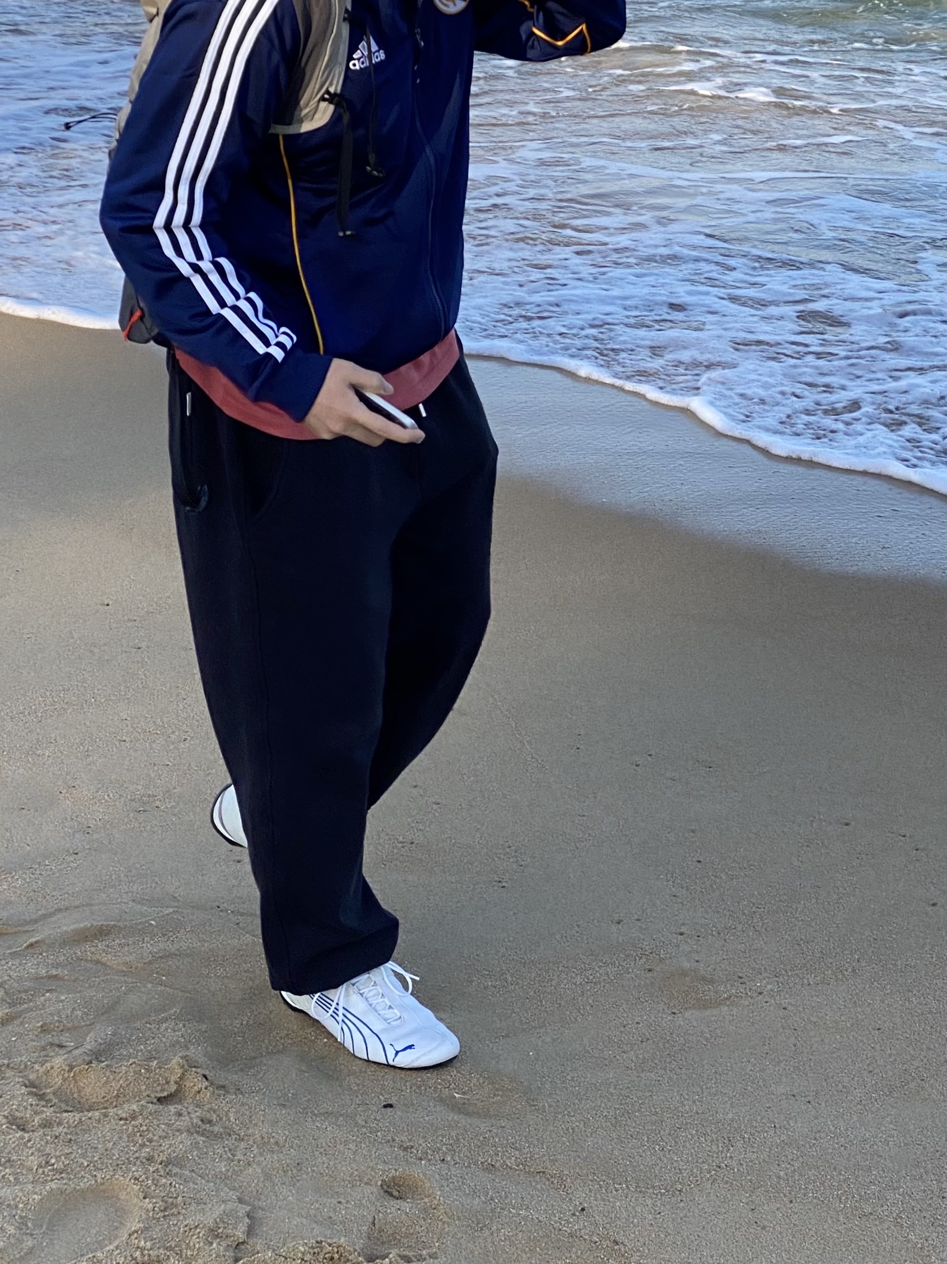 Adidas Real Madrid 99/00 Track Top Dark Blue - KR Sizing, Salomon XT 15 Set Backpack Grey 착용 스타일 - 3