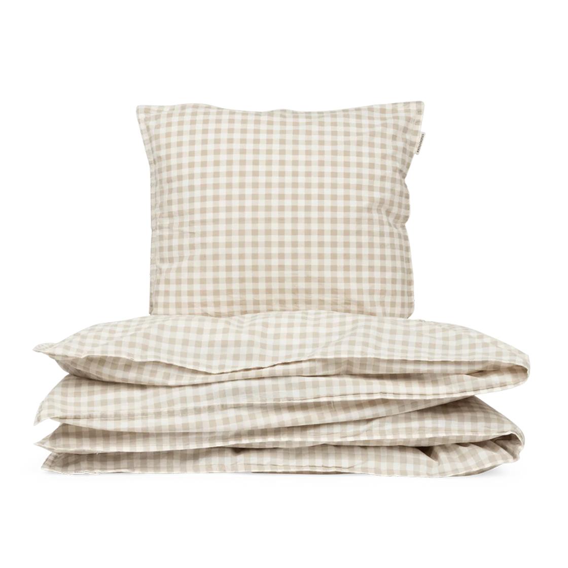[3% 적립] 파시 아뜰리에 스튜디오 페더 베딩 - 깅엄 오트([3% 적립] PASCH ATELIER Studio Feder Bedding - Gingham Oat) - 1