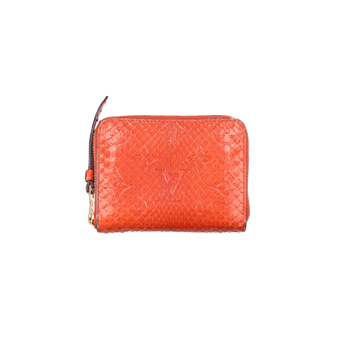 ITGDO5E9K92N Louis Vuitton N91452 Python Scarlet Card Holder