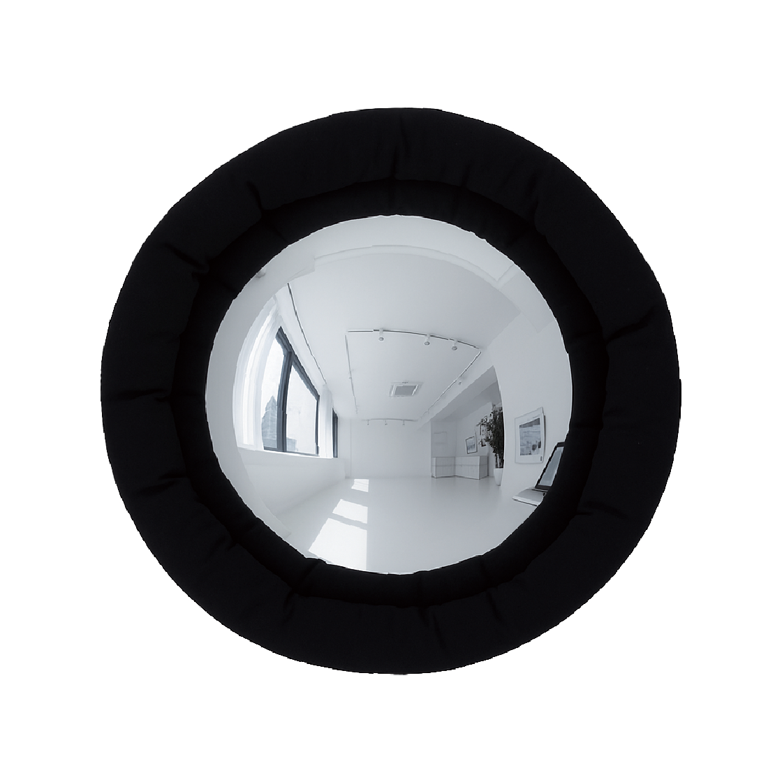 [3% 적립] 미호미두 쿠션 볼록 거울 블랙([3% 적립] MIHOMIDU Cushion Mirror Black)