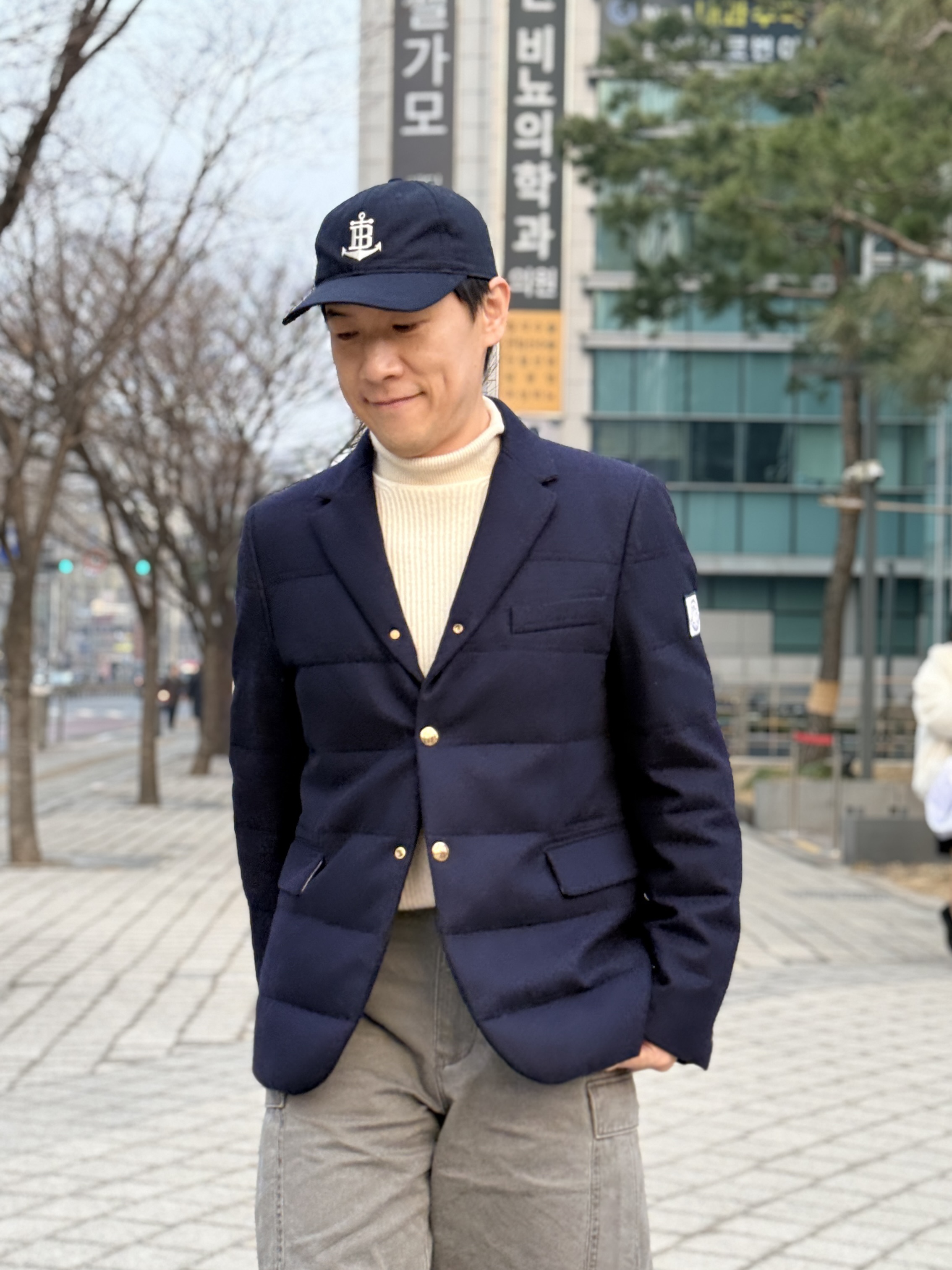 Alden 9901 Cordovan Plain Toe Blucher Oxford Black - E 착용 스타일 - 4