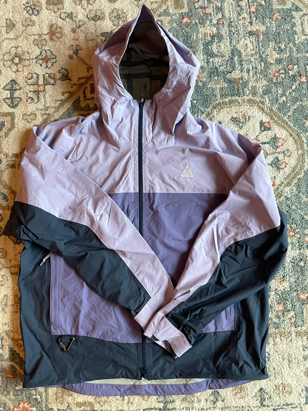 Nike ACG Morpho Storm-Fit ADV Rain Jacket Hydrangeas Dusty Amethyst - Asia 착용 스타일 - 1