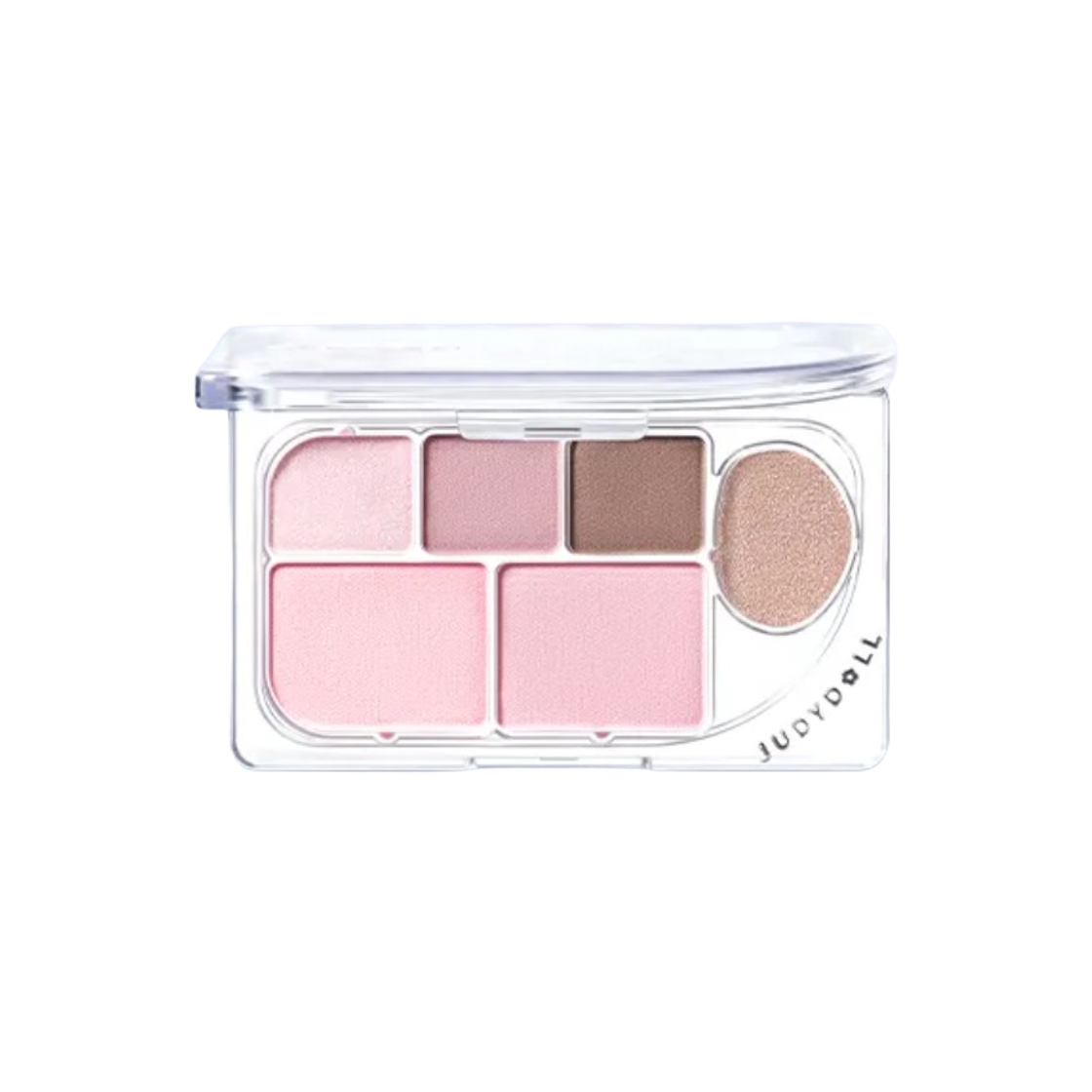 - Judydoll Dew Shine 6 Color Palette 02 Pink Coral