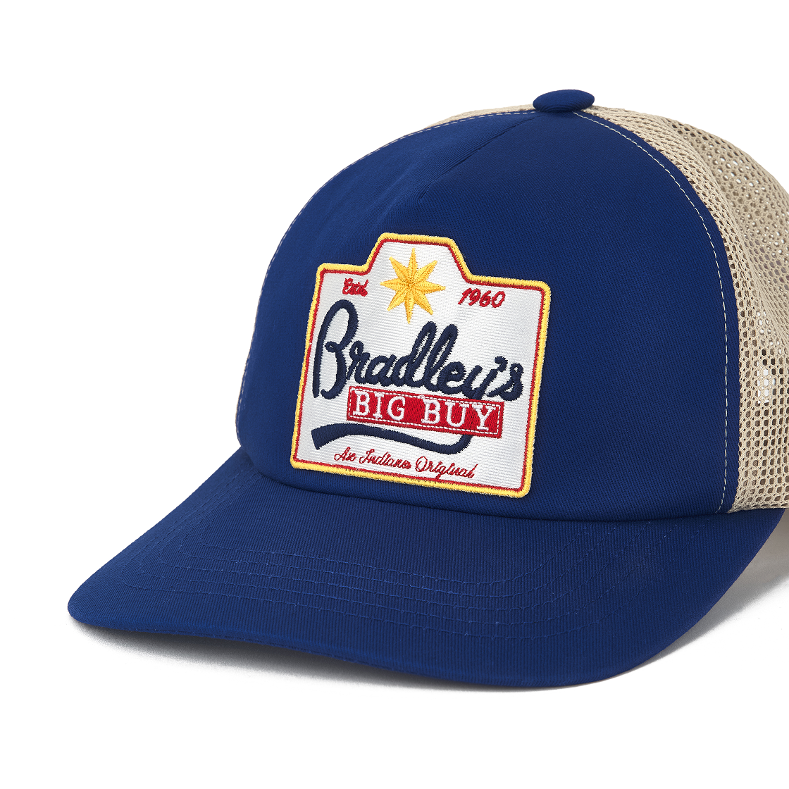 아이앱 스튜디오 x 기묘한 이야기 브레들리 빅 버이 캡 블루(IAB Studio x Stranger Things Bradley's Big Buy Cap Blue) - 4