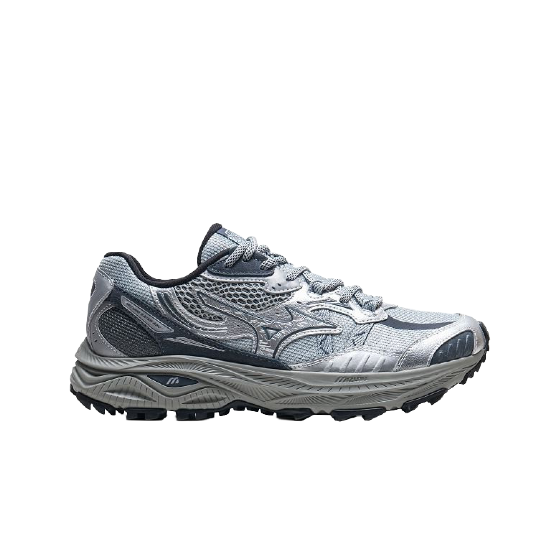 D1GH241202 Mizuno Racer ADV Adventure Dark Grey Silver