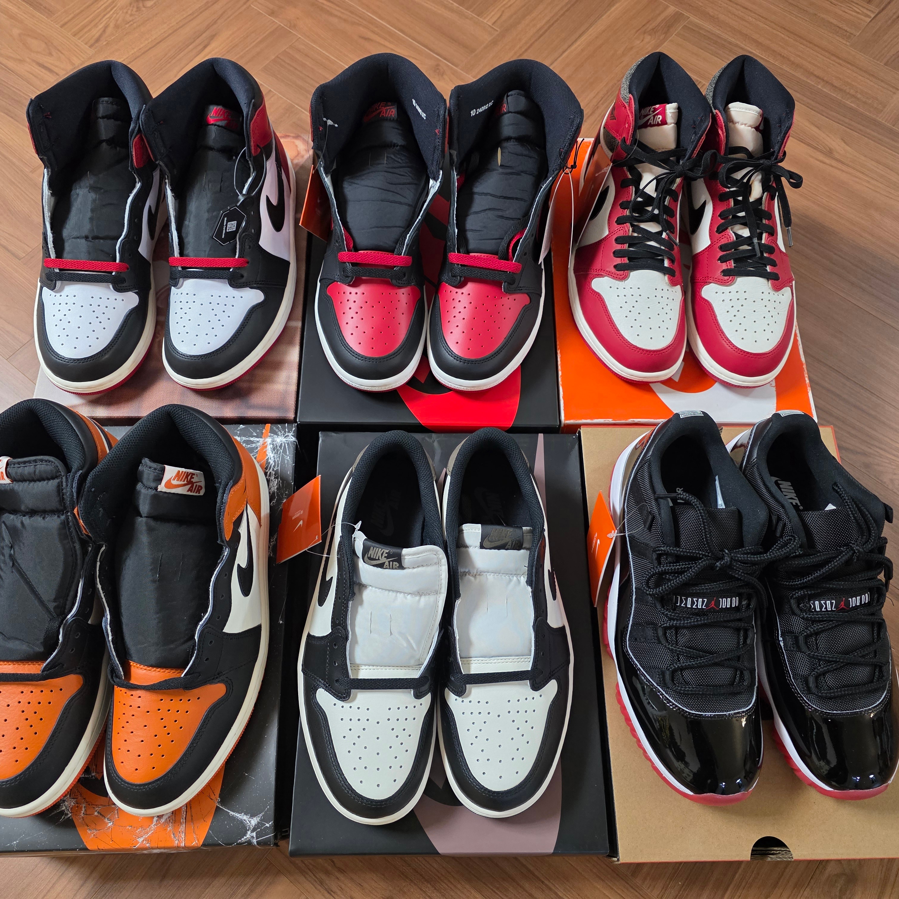 Jordan 1 Retro High OG Black Toe, Jordan 1 Retro High OG Chicago 2022 착용 스타일 - 2