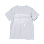 MILLO WOMEN Seam Line Archive T-Shirts Sky Blue