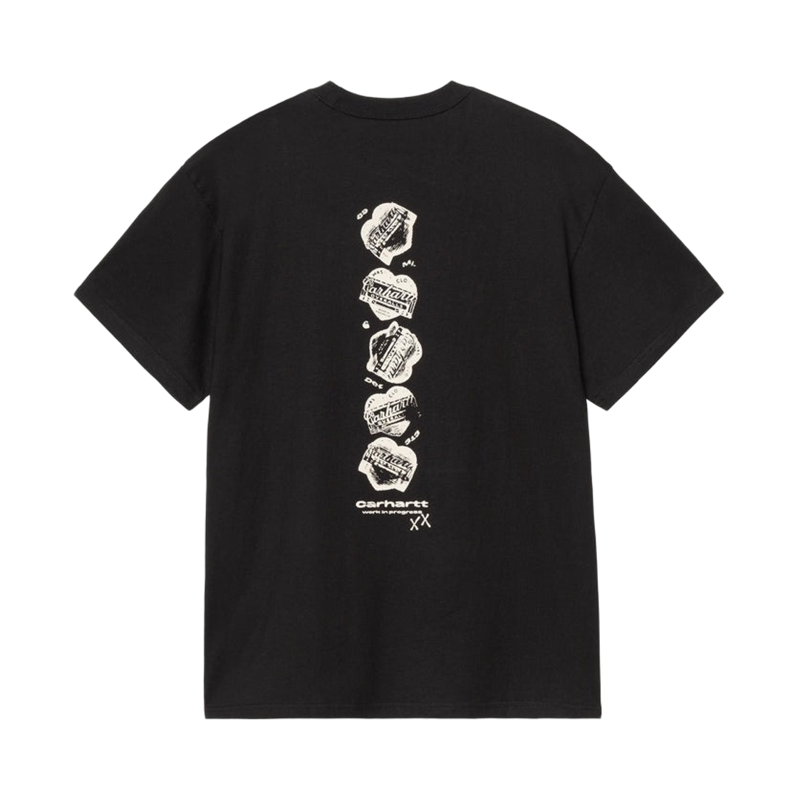 I036007-89-XX Carhartt WIP Garble T-Shirt Black