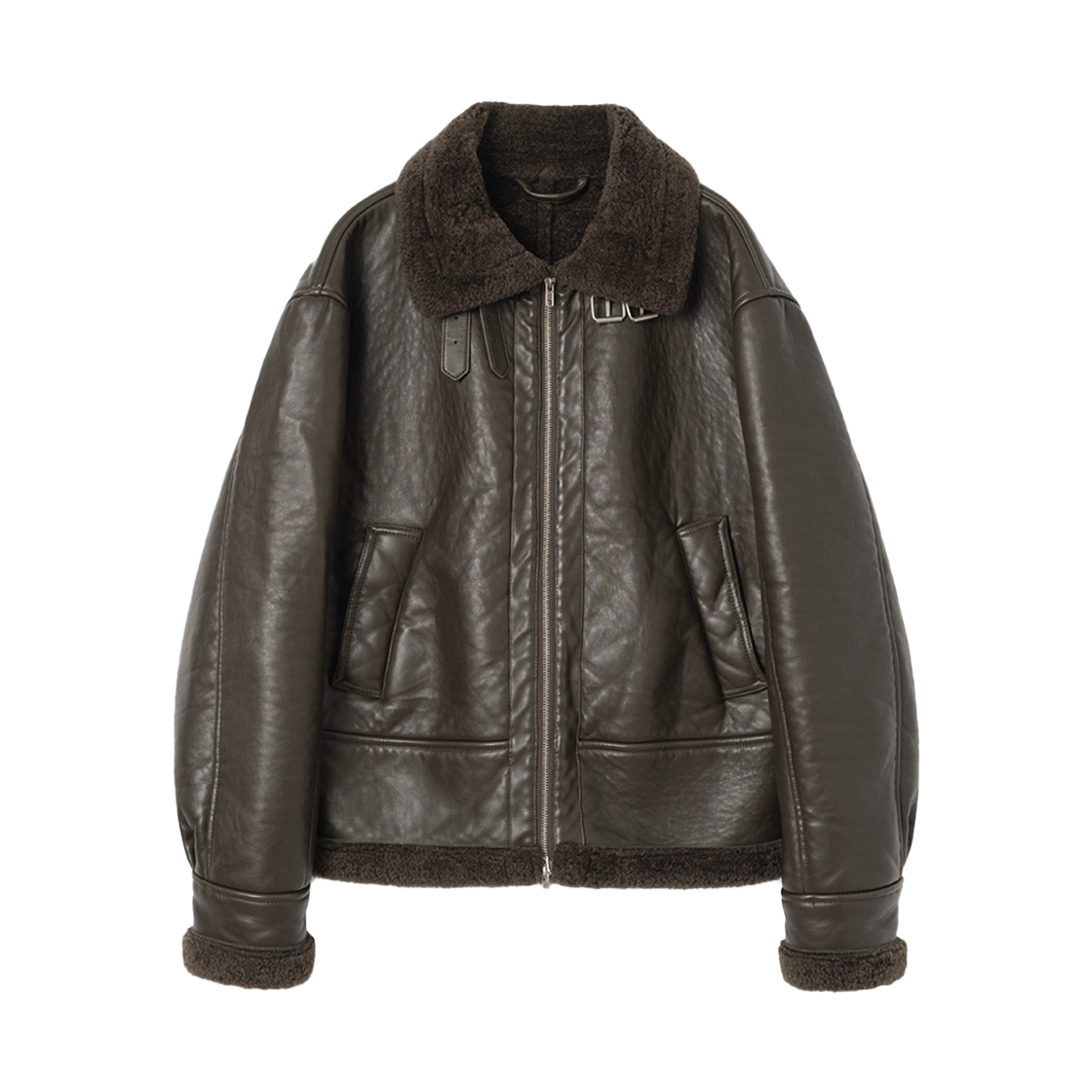 MW096BRW MILLO WOMEN Washed Vegan Leather Mustang Brown